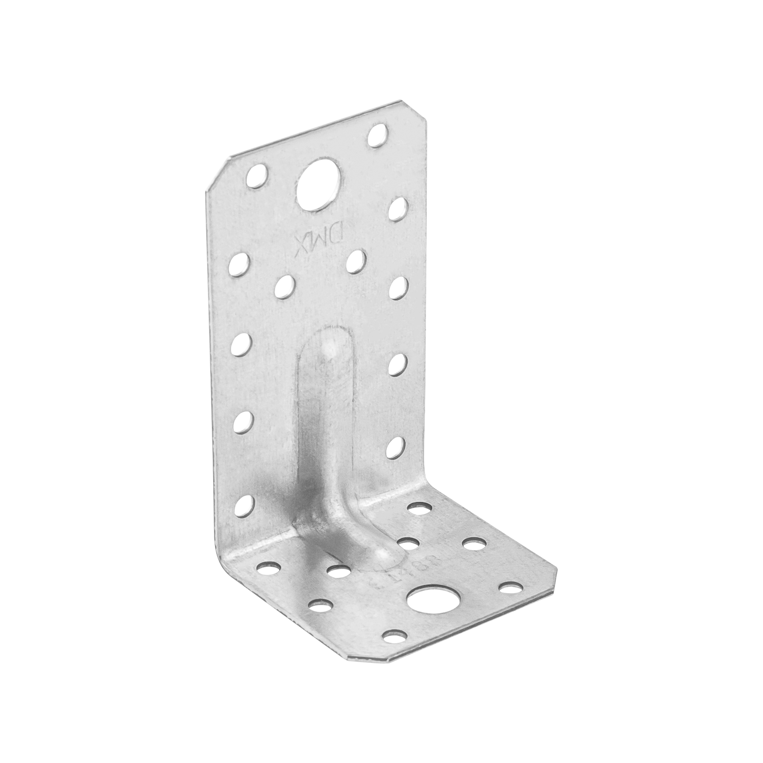 Kątownik ciesielski wzmocniony z przetłoczeniem - KPS 3 | 90x50x55 mm | 1,5 mm