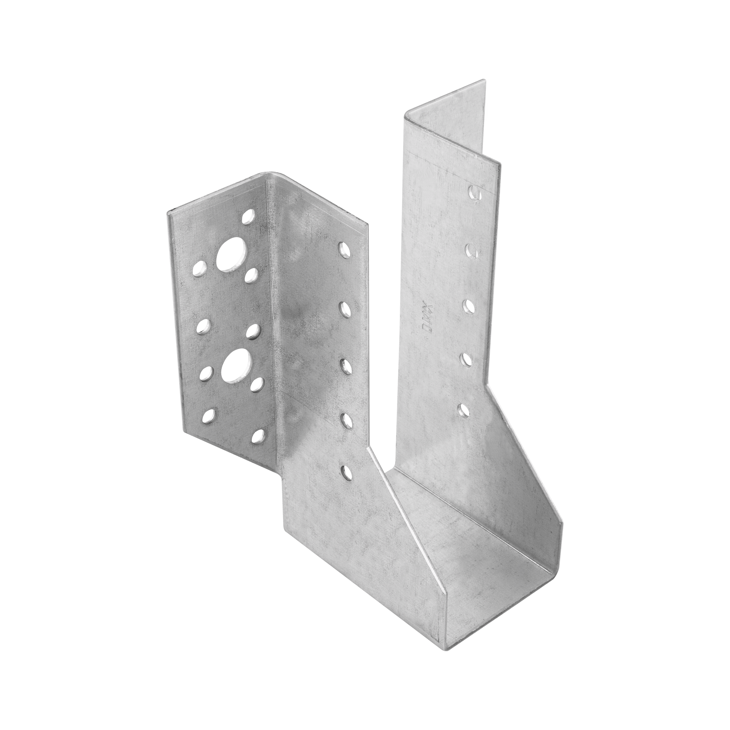 Wieszak belki uchwyt belki drewnianej WB 54, 48x136x75 mm, srebrny, 48x136x75x2,0 mm, Stal konstrukcyjna DX51D.