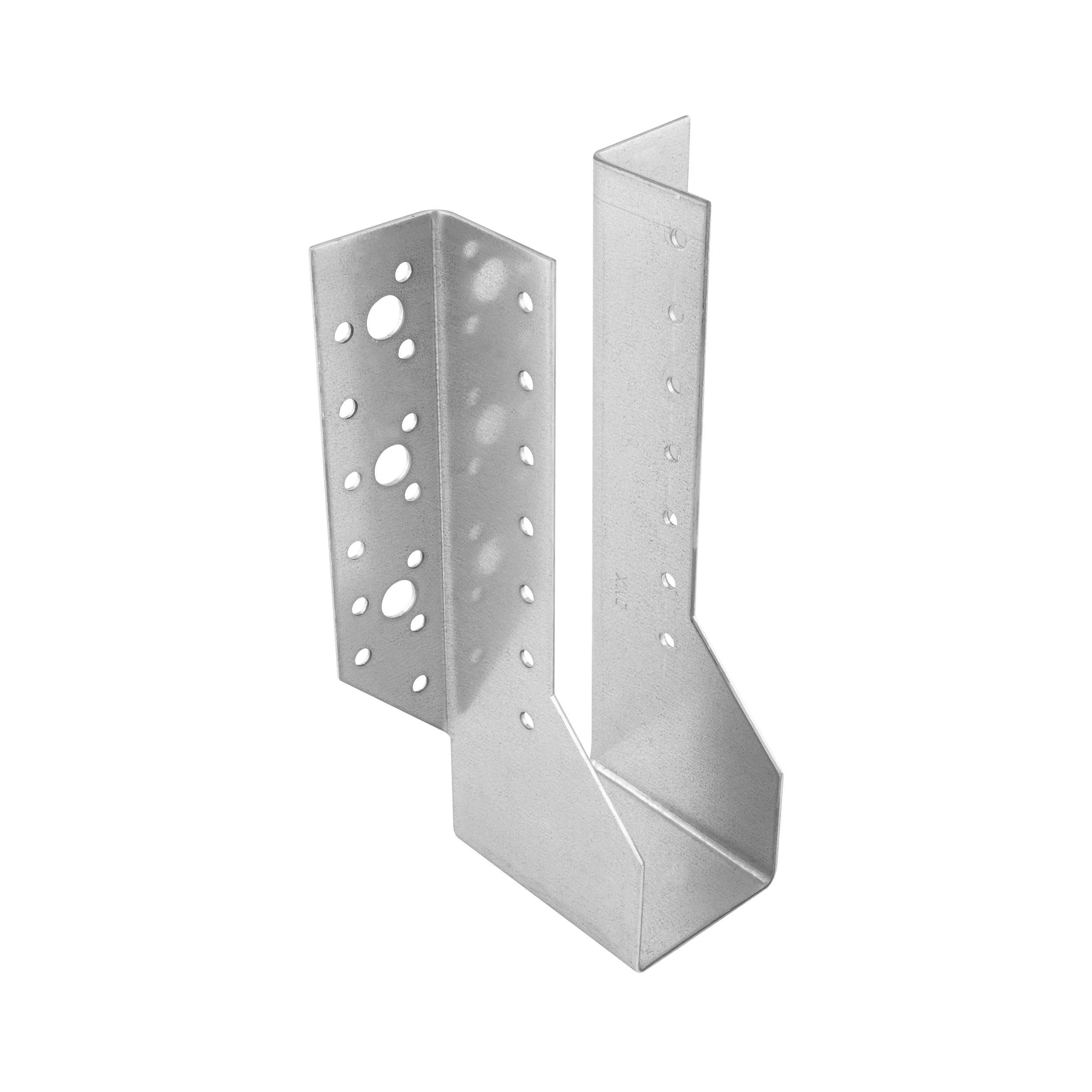 Wieszak belki uchwyt belki drewnianej WB 13, 51x195x75 mm, srebrny, 51x195x75x2,0 mm, Stal konstrukcyjna DX51D.