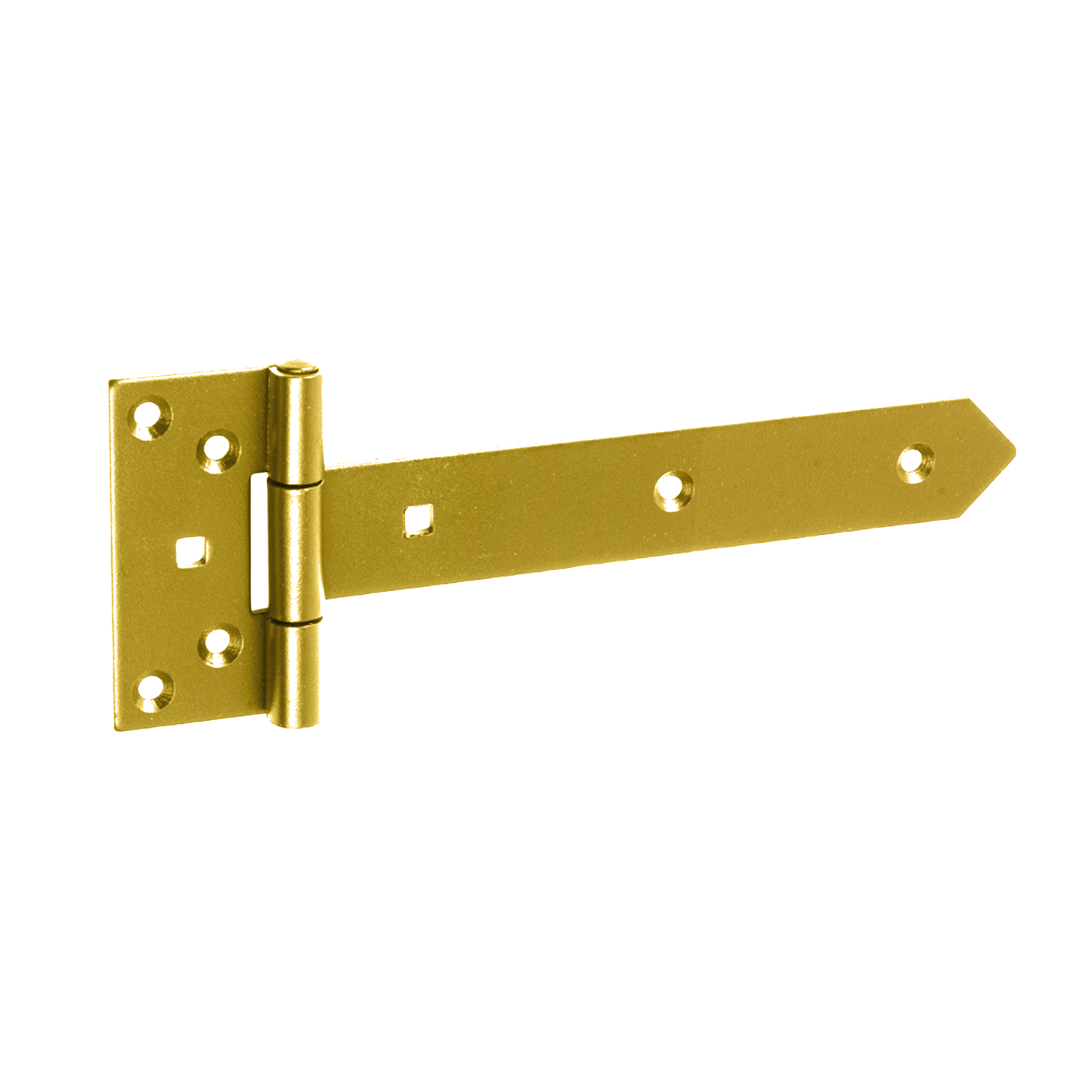 Zawias bramkowy do bramy furtki okiennic ZB 200, 200 mm, Złoty, 200x45x90x3,0 mm.
