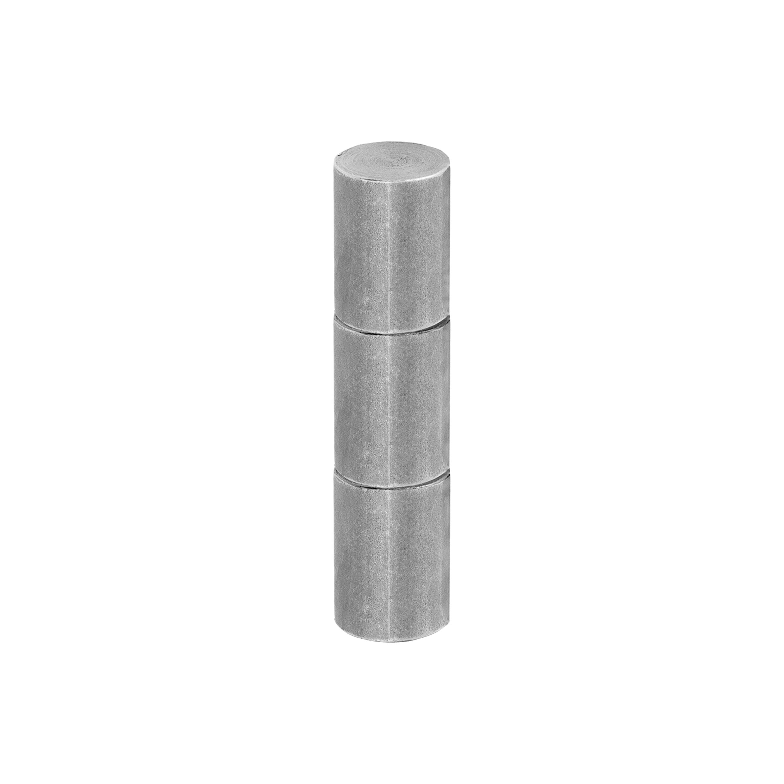 Zawias toczony trójdzielny do spawania do bramy furtki ZASK 20, 0 mm, Stal, 20x84 mm.