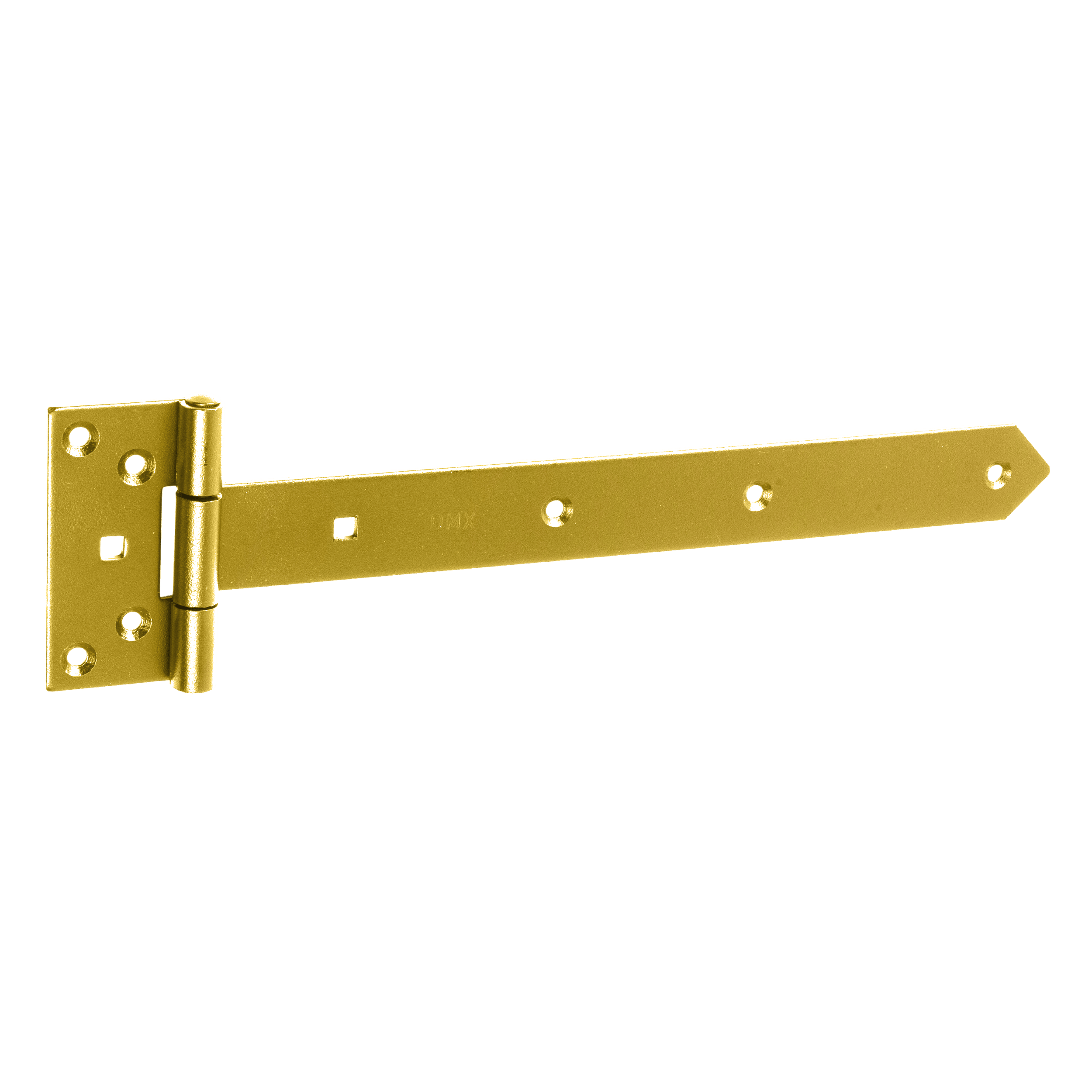 Zawias bramkowy do bramy furtki okiennic ZB 300, 300 mm, Złoty, 300x45x90x3,0 mm.