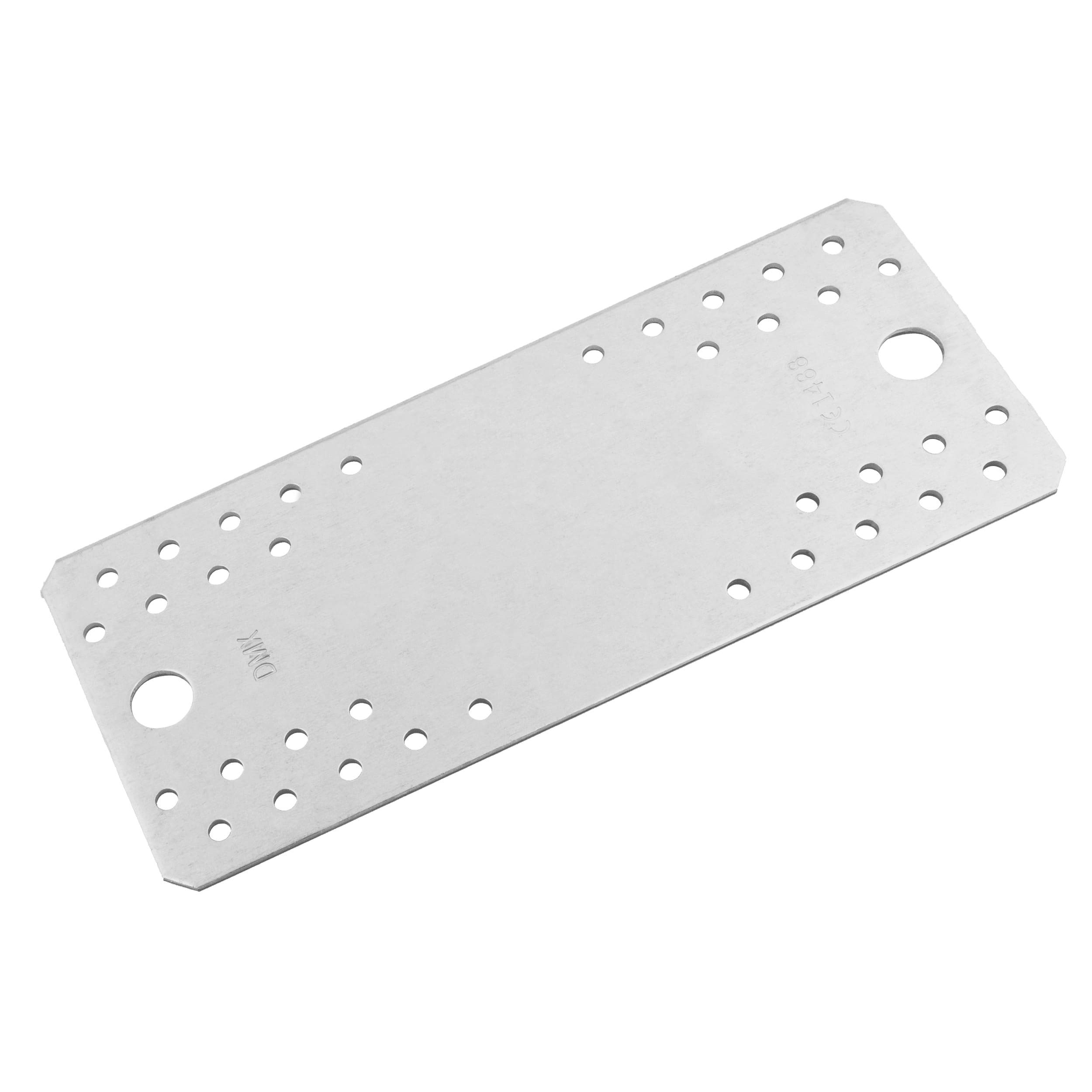 Łącznik płaski płaskownik LP 6, 210x90 mm, 2, 5 mm, 210x90x2,5 mm, Stal konstrukcyjna DX51D, srebrny, w zestawie elementów.