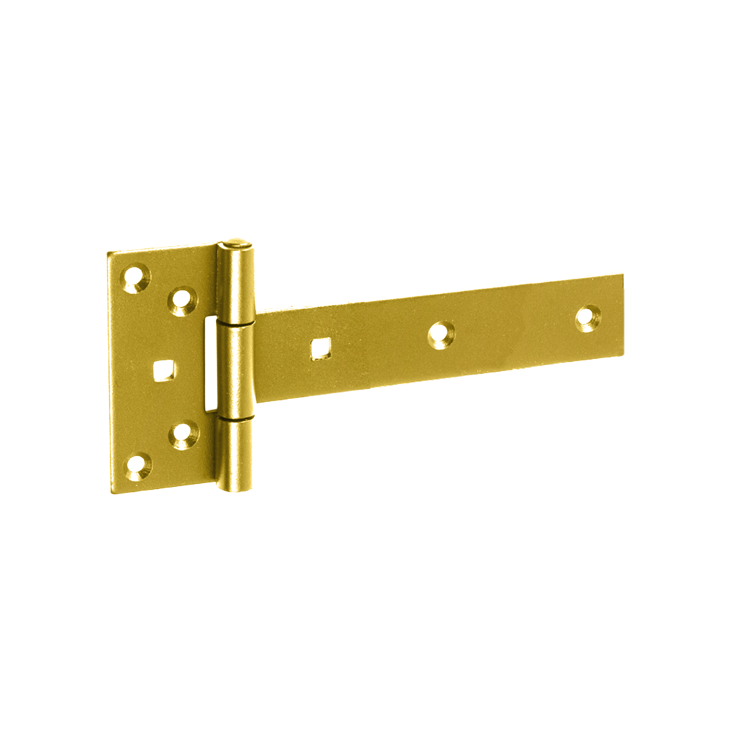 Zawias bramkowy do bramy furtki okiennic ZB 150, 150 mm, Złoty, 150x45x90x3,0 mm.