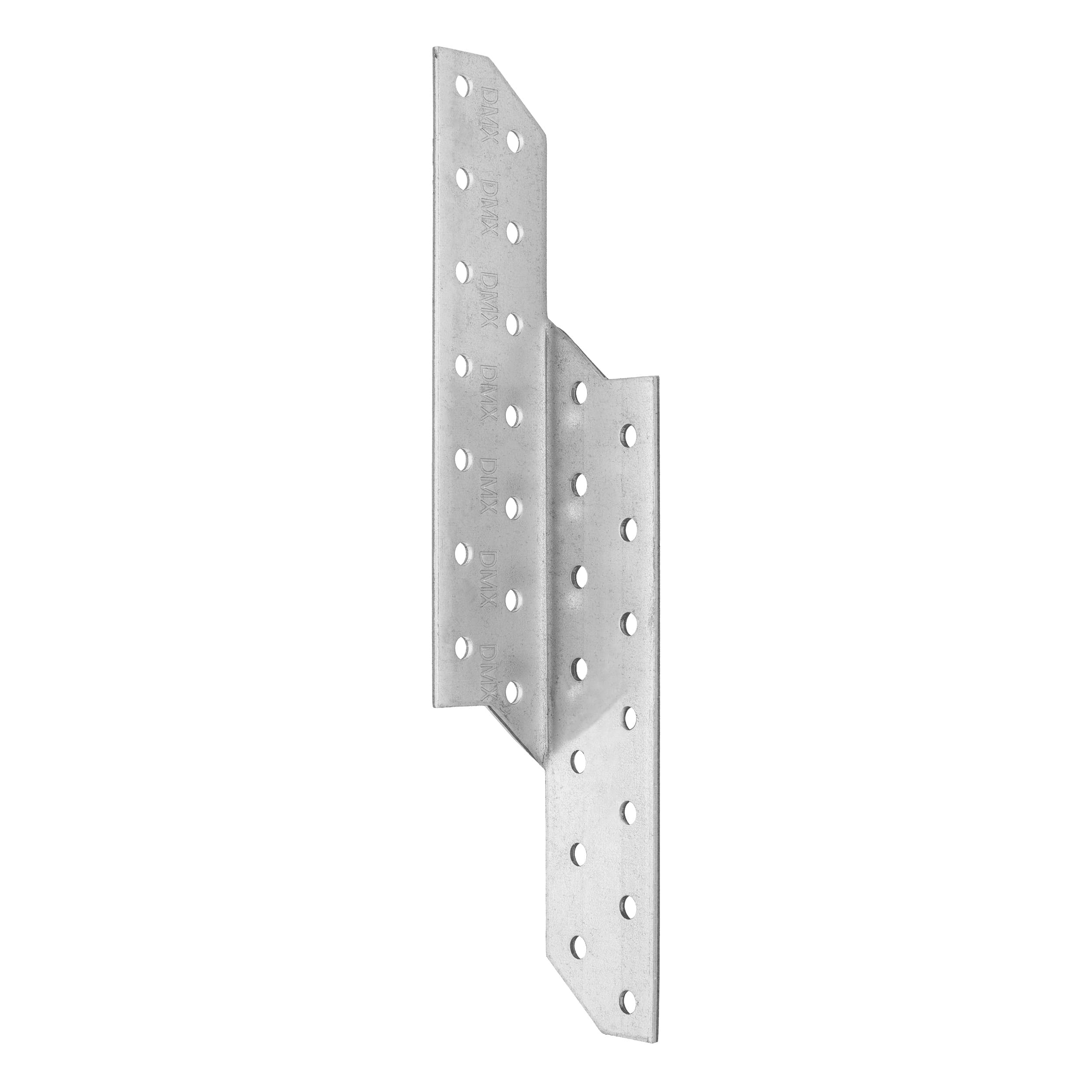 Łącznik krokwiowy prawy LK 4, 210x32 mm, 2 mm, srebrny, Stal konstrukcyjna DX51D 2.