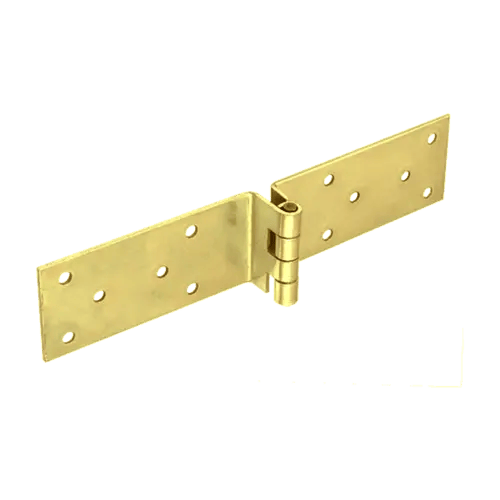 Zawias płaski budowlany zagięty ZG 180/40, 180 mm, srebrny, 40 mm, 180x40x1,5 mm.