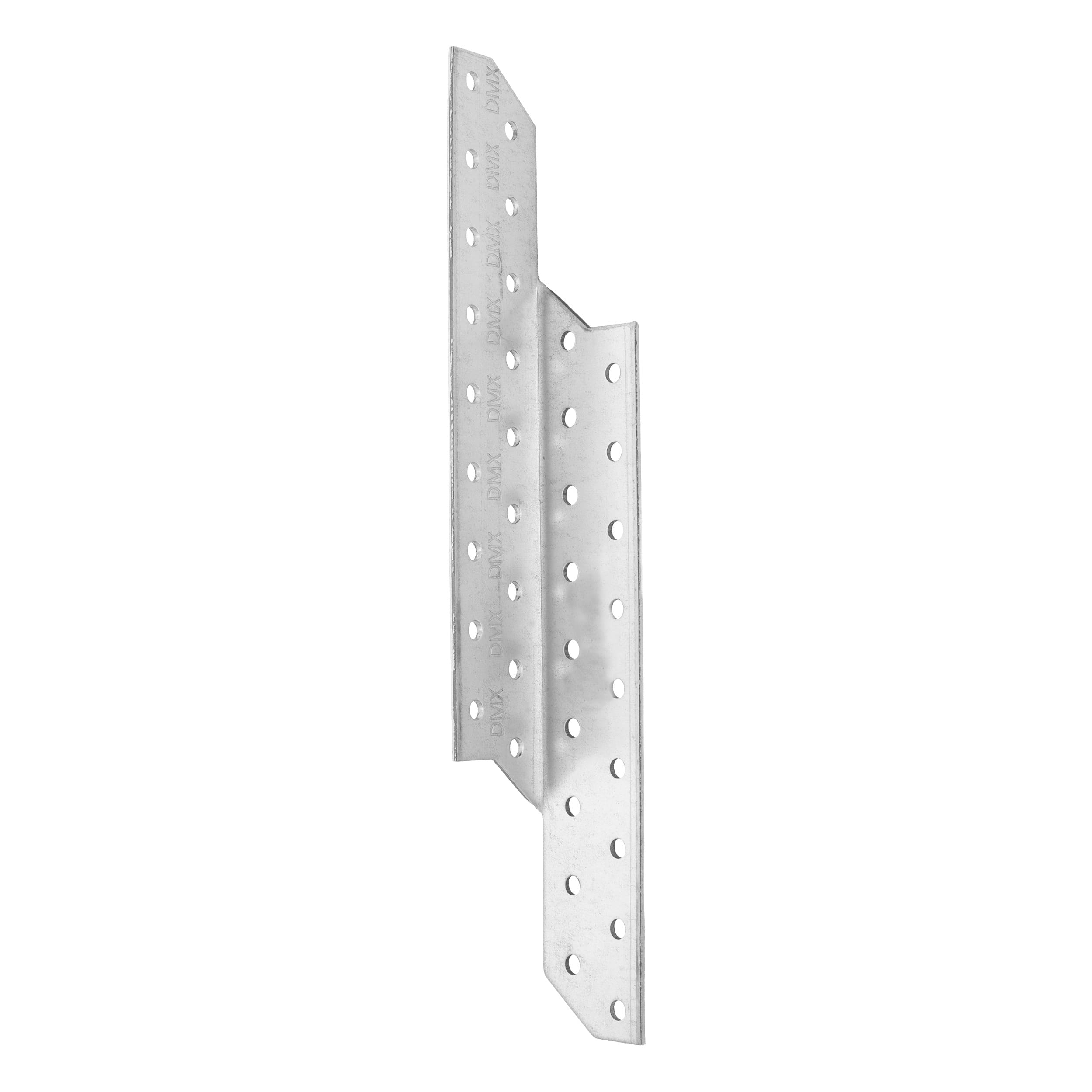 Łącznik krokwiowy prawy LK 6, 250x32 mm, 2 mm, srebrny, Stal konstrukcyjna DX51D 2.