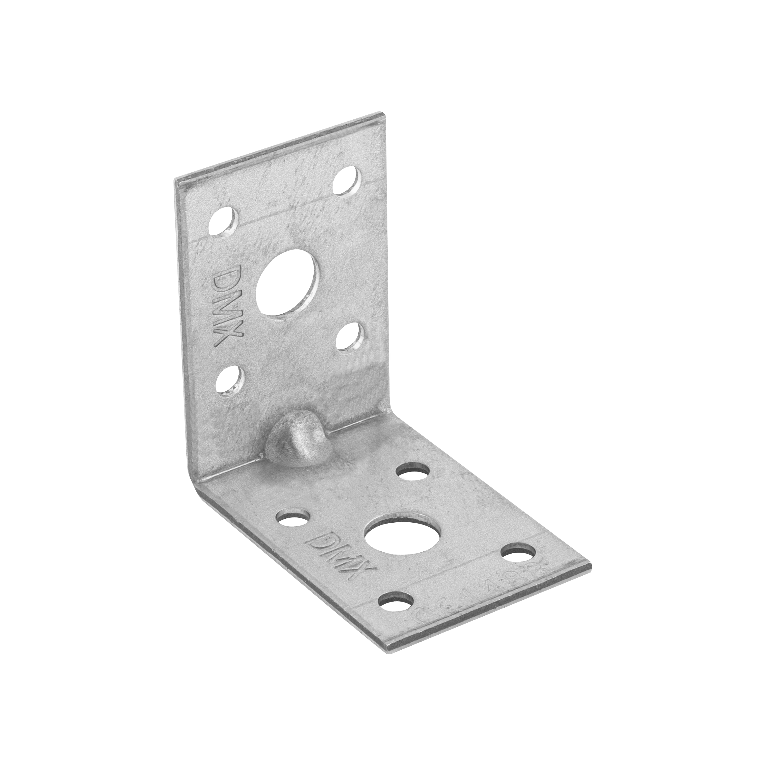 Kątownik ciesielski wzmocniony z przetłoczeniem - KPL 5 | 50x50x35 mm | 2 mm