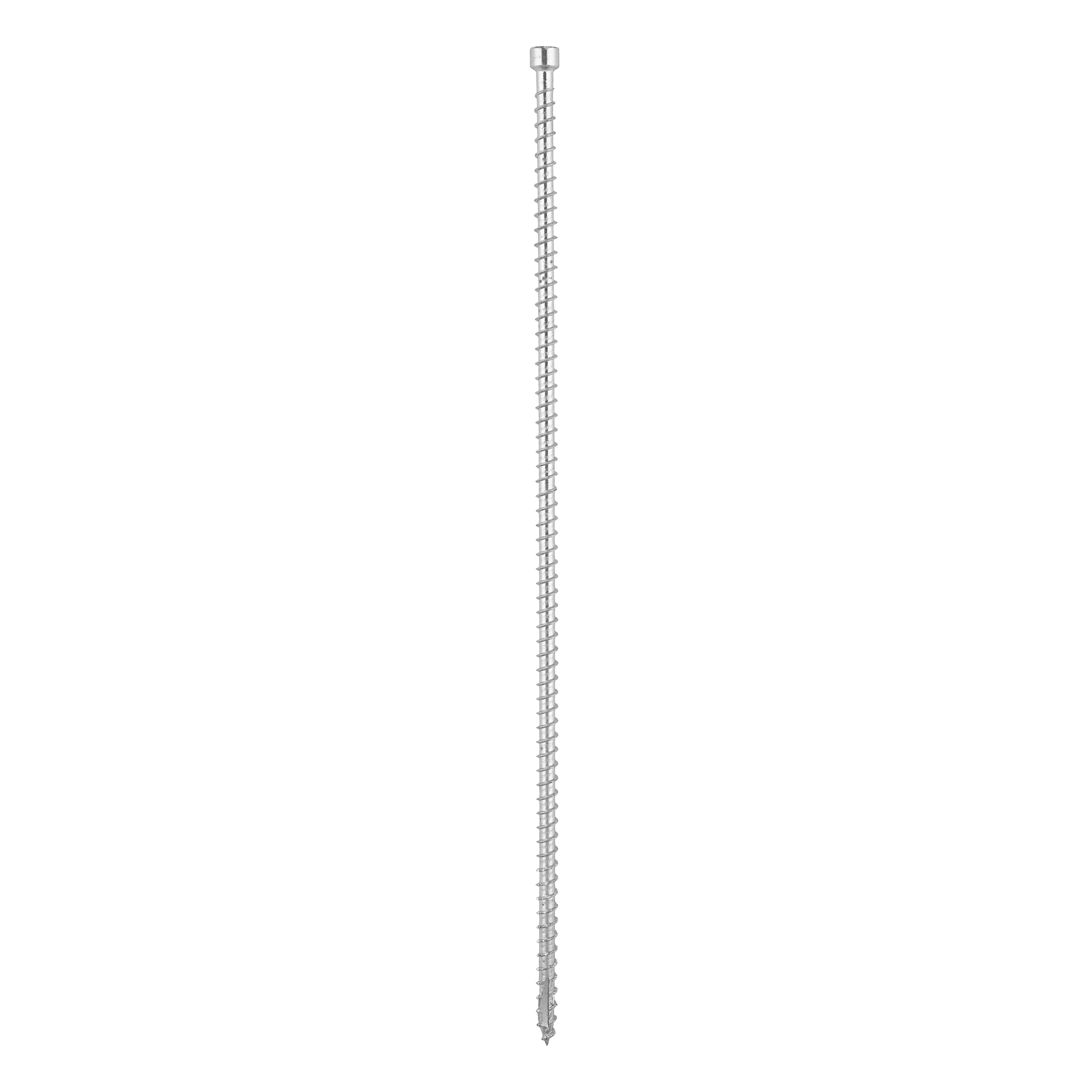 Wkręty z pełnym gwintem konstrukcyjne z łbem walcowym TORX - CPW | 6 x 260 mm | Srebrny | 100 szt Wkręty z pełnym gwintem konstrukcyjne z łbem walcowym TORX CPW, 6x260 mm, srebrny, 100 szt., 6x260 mm, Hartowana stal węglowa.