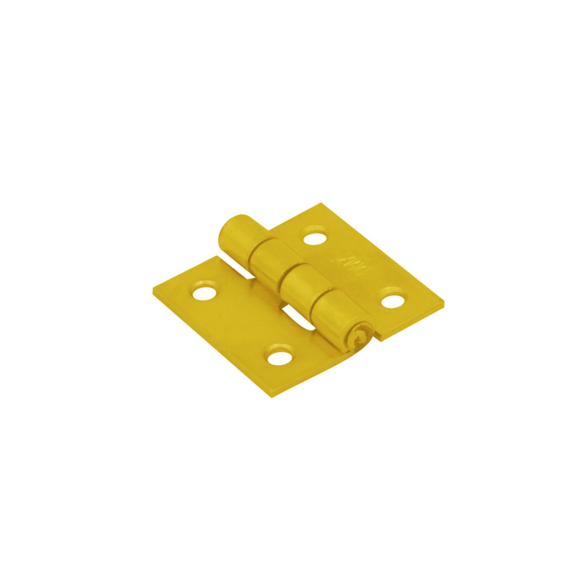 Zawias płaski budowlany splatany Z 60/55, 60 mm, Złoty, 55 mm, 60x55x2,5 mm, ujęcie produktu.