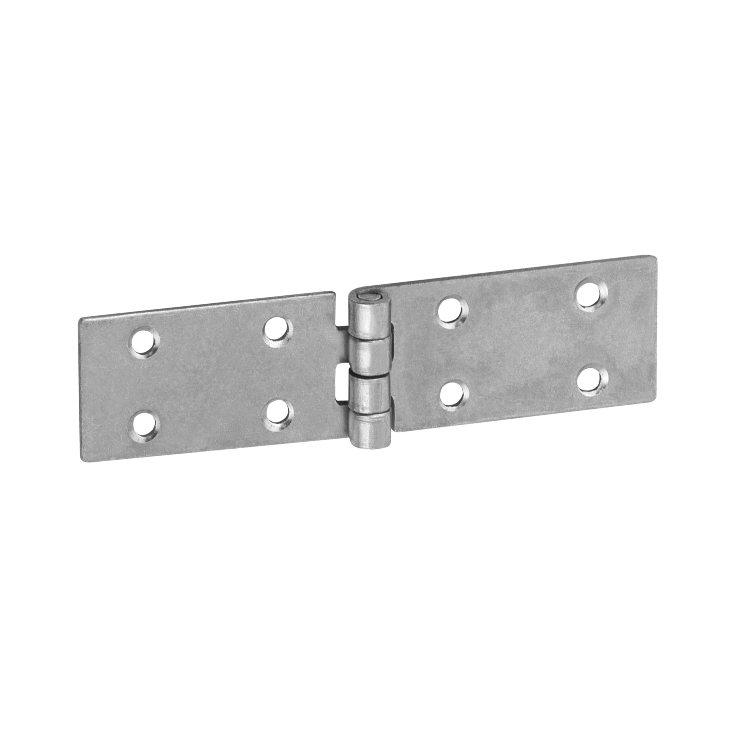 Zawias płaski budowlany splatany Z 100/25, 100 mm, srebrny, 25 mm, 100x25x1,5 mm.