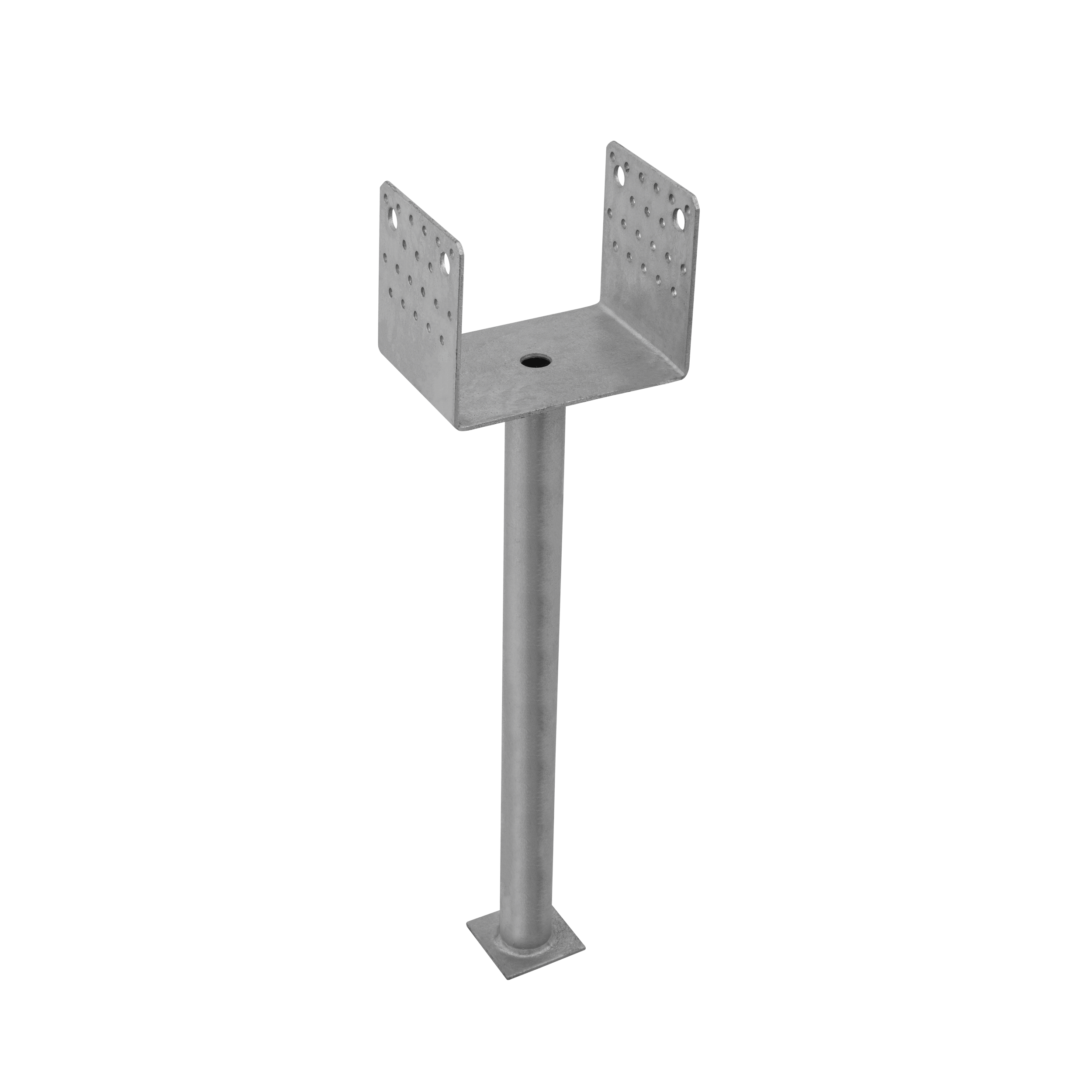 Podstawa słupa typ U wielopunktowa długa rura PSS 160 R500, 160x629 mm, 161x629x120x4,0 mm 160.
