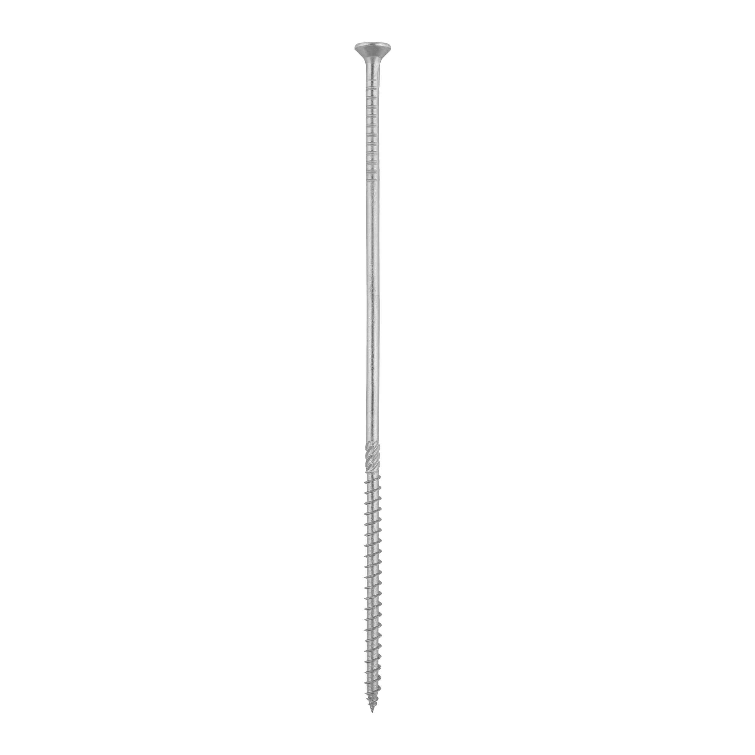 Wkręty ciesielskie do drewna stożkowe TORX CS, 6x220 mm, srebrny, 100 szt., 6x220 mm, ujęcie 1.
