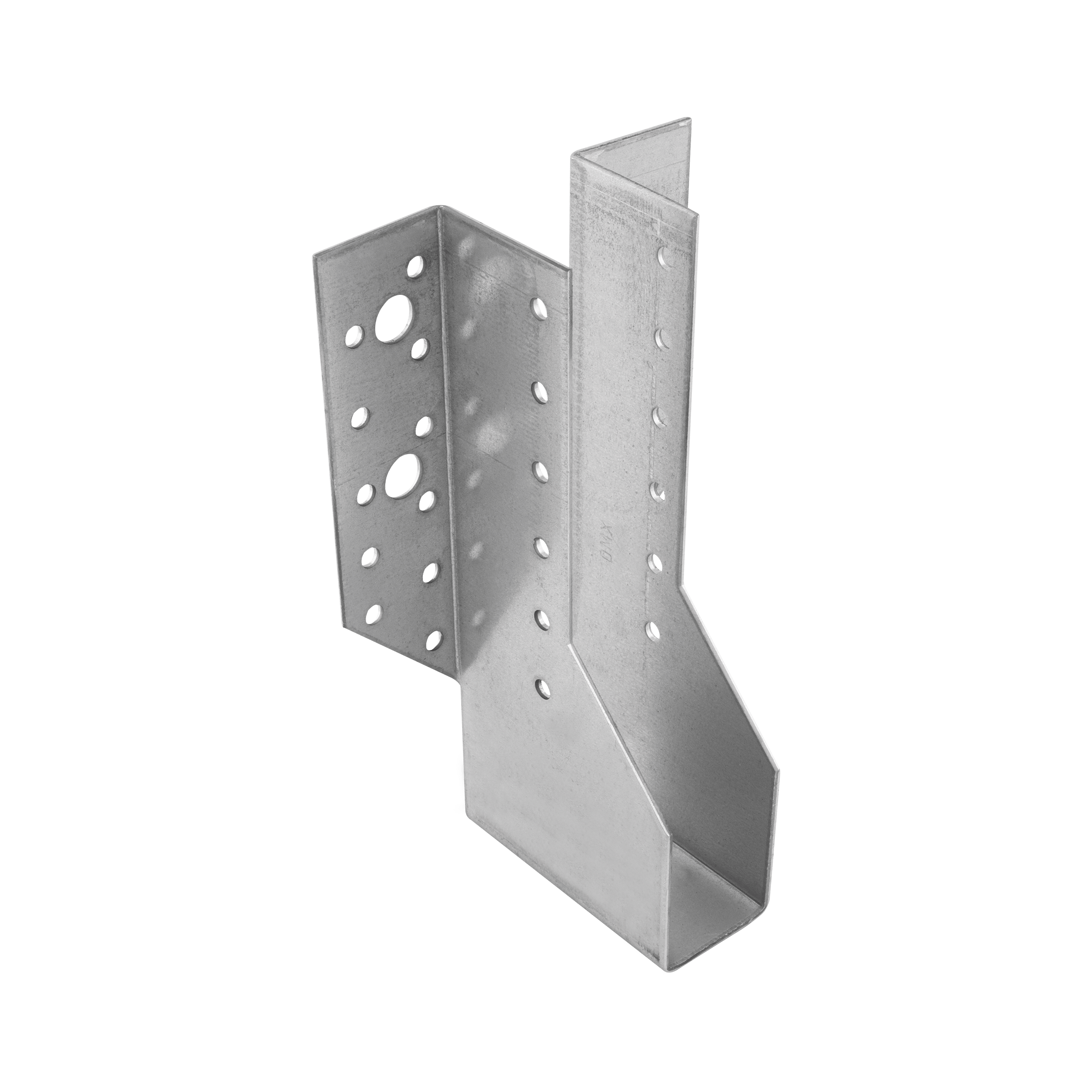 Wieszak belki uchwyt belki drewnianej WB 46, 32x174x75 mm, srebrny, 32x174x75x2,0 mm, Stal konstrukcyjna DX51D.