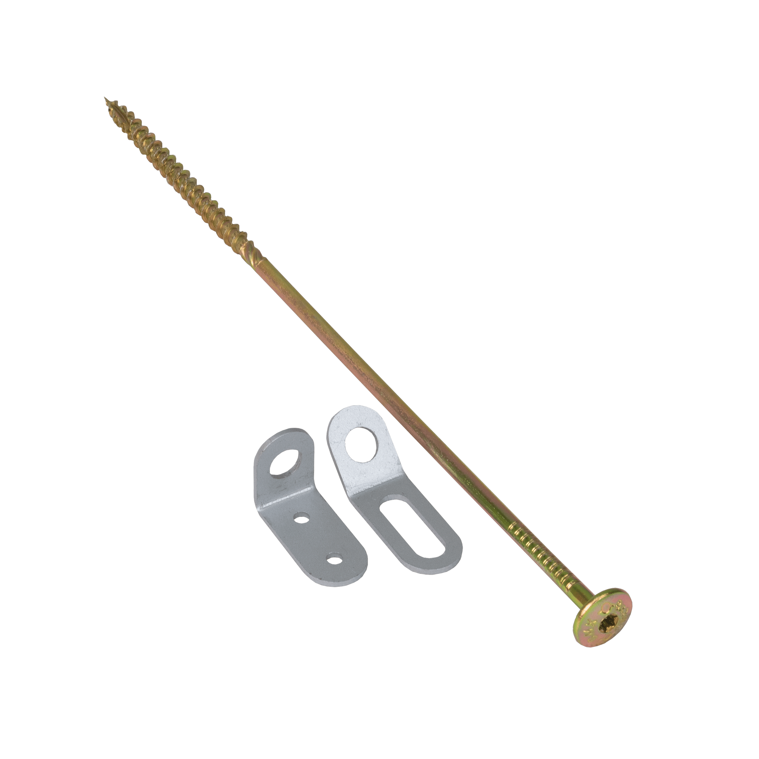 Zestaw CTG, montażowy CT 8x300 + Kątownik 135° + Kątownik mm, w zestawie elementów.