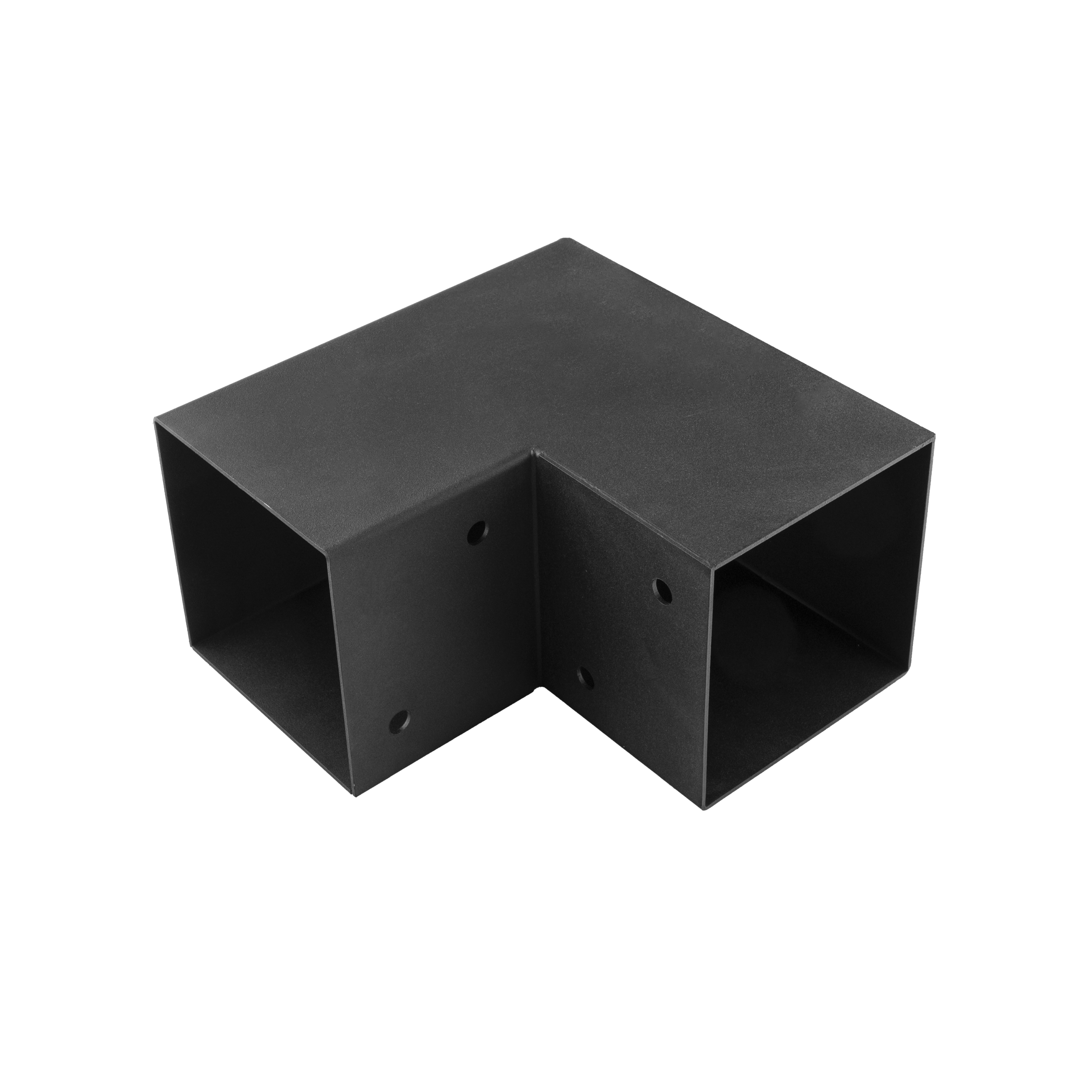 Łącznik belki kwadratowej do pergoli ciesielski - GPL 120 | 122x226x224 mm | czarny