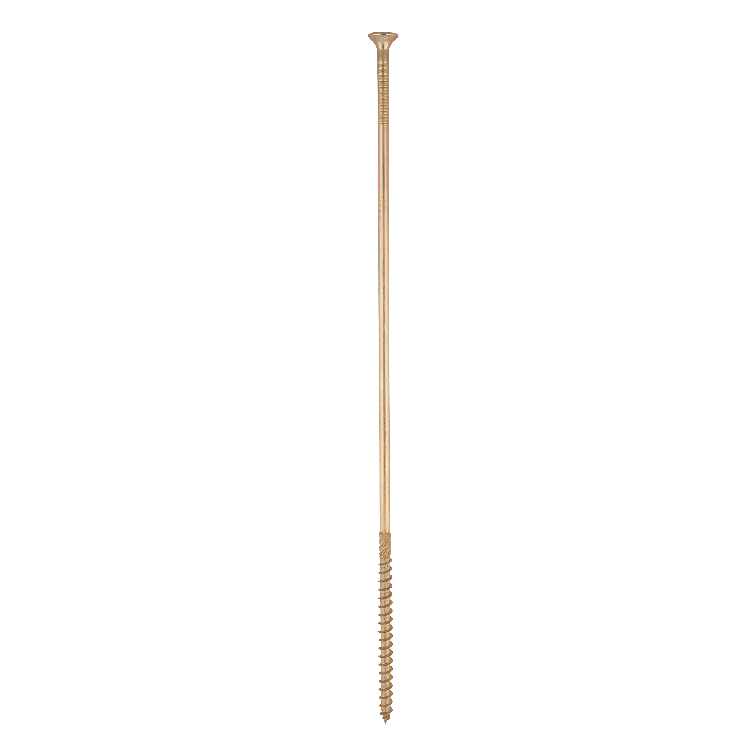 Wkręty ciesielskie do drewna stożkowe TORX - CS | 8 x 380 mm | Złoty | 50 szt Wkręty ciesielskie do drewna stożkowe TORX CS, 8x380 mm, Złoty, 50 szt., 8x380 mm.