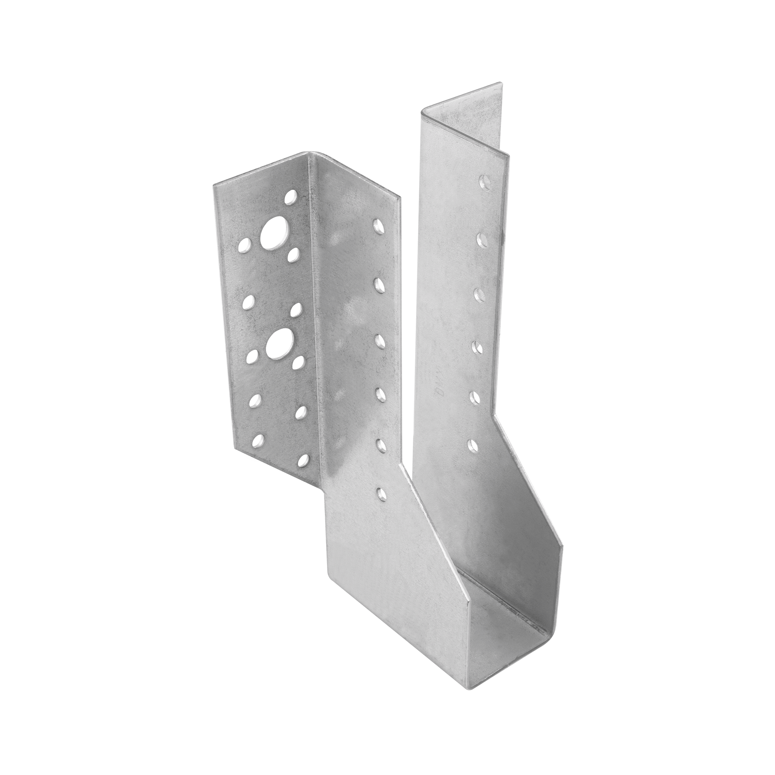 Wieszak belki uchwyt belki drewnianej WB 4, 38x171x75 mm, srebrny, 38x171x75x2,0 mm, Stal konstrukcyjna DX51D.