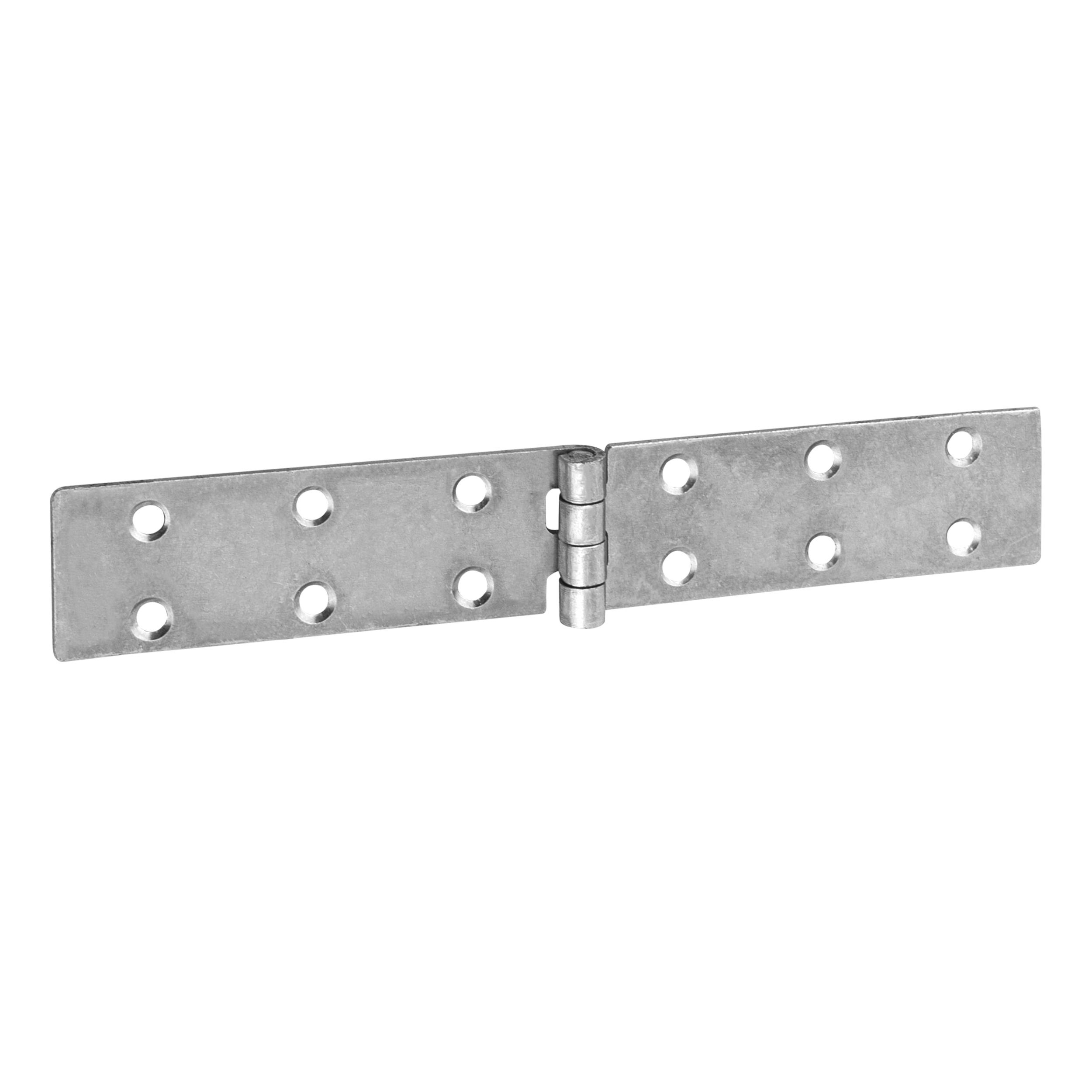 Zawias płaski budowlany splatany Z 150/25, 150 mm, srebrny, 25 mm, 150x25x1,5 mm.