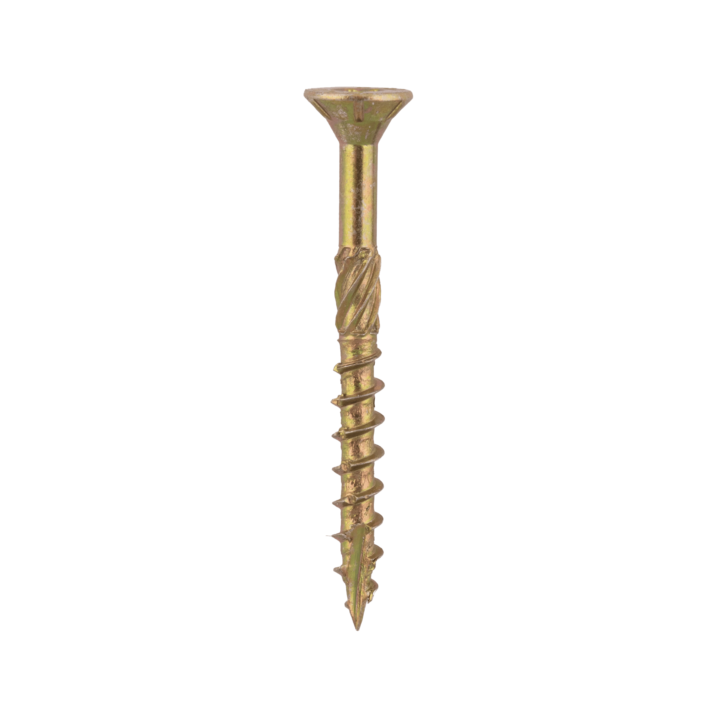 Wkręty ciesielskie do drewna stożkowe TORX - CS | 3,5 x 35 mm | Złoty | 200 szt Wkręty ciesielskie do drewna stożkowe TORX CS, 3, 5x35 mm, Złoty, 200 szt., 5x35 mm, ujęcie 1.