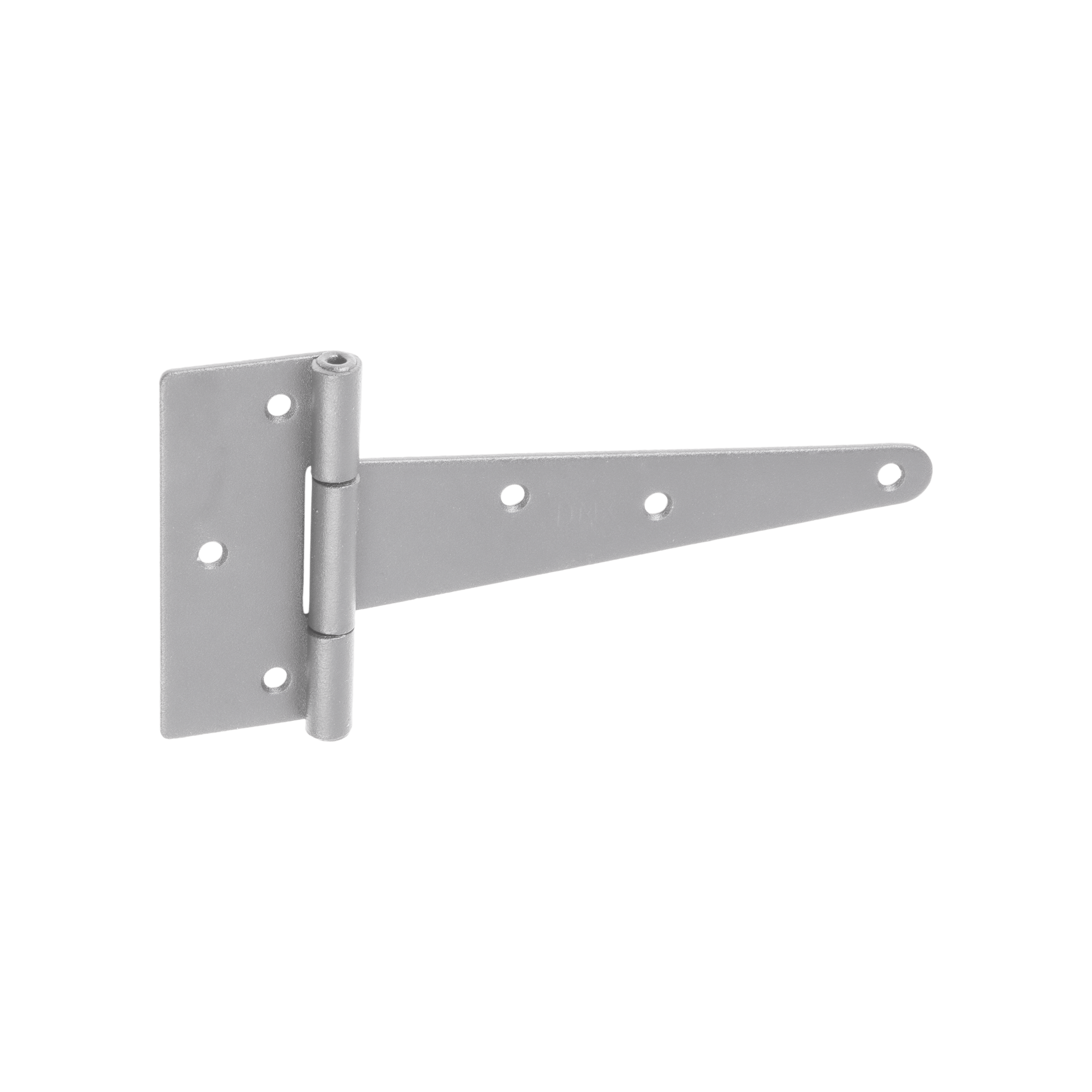 Zawias trójkątny do bramy furtki okiennic ZT 125, 125 mm, srebrny, 125x35x80x2,0 mm, Stal konstrukcyjna DC01.