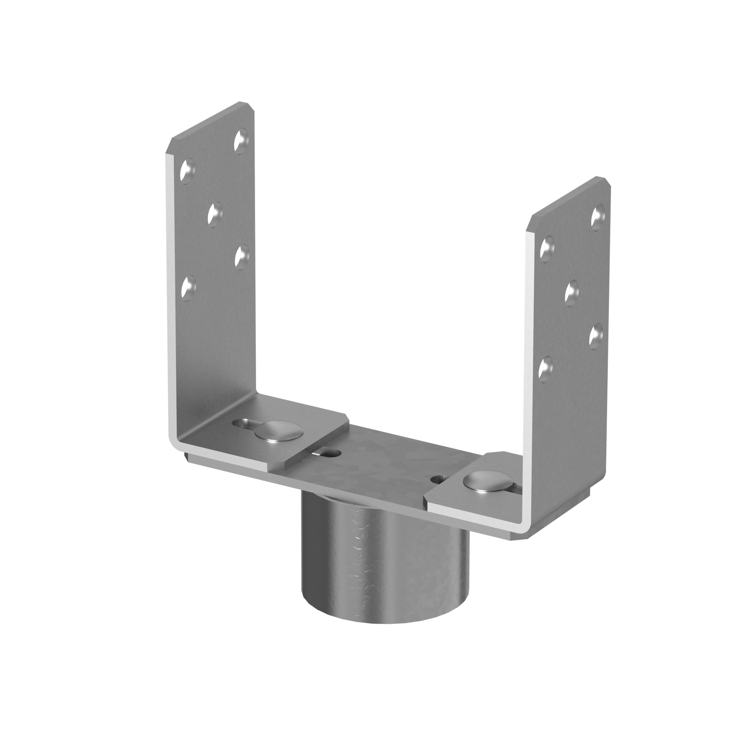 Adapter PWOM 4, do podstaw słupa 60-200x184x4,0 mm.