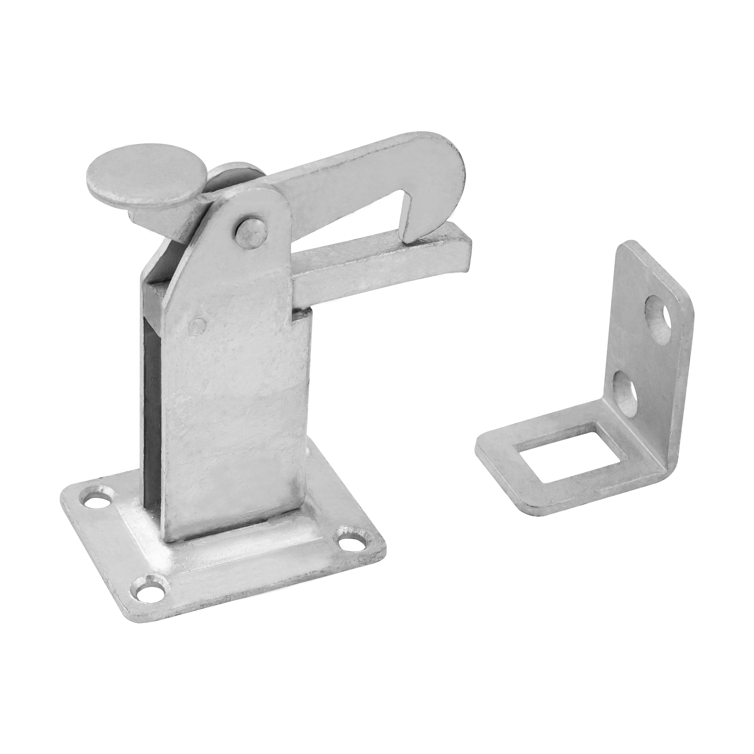 Rygiel bramowy stoper - SBR  | Srebrny