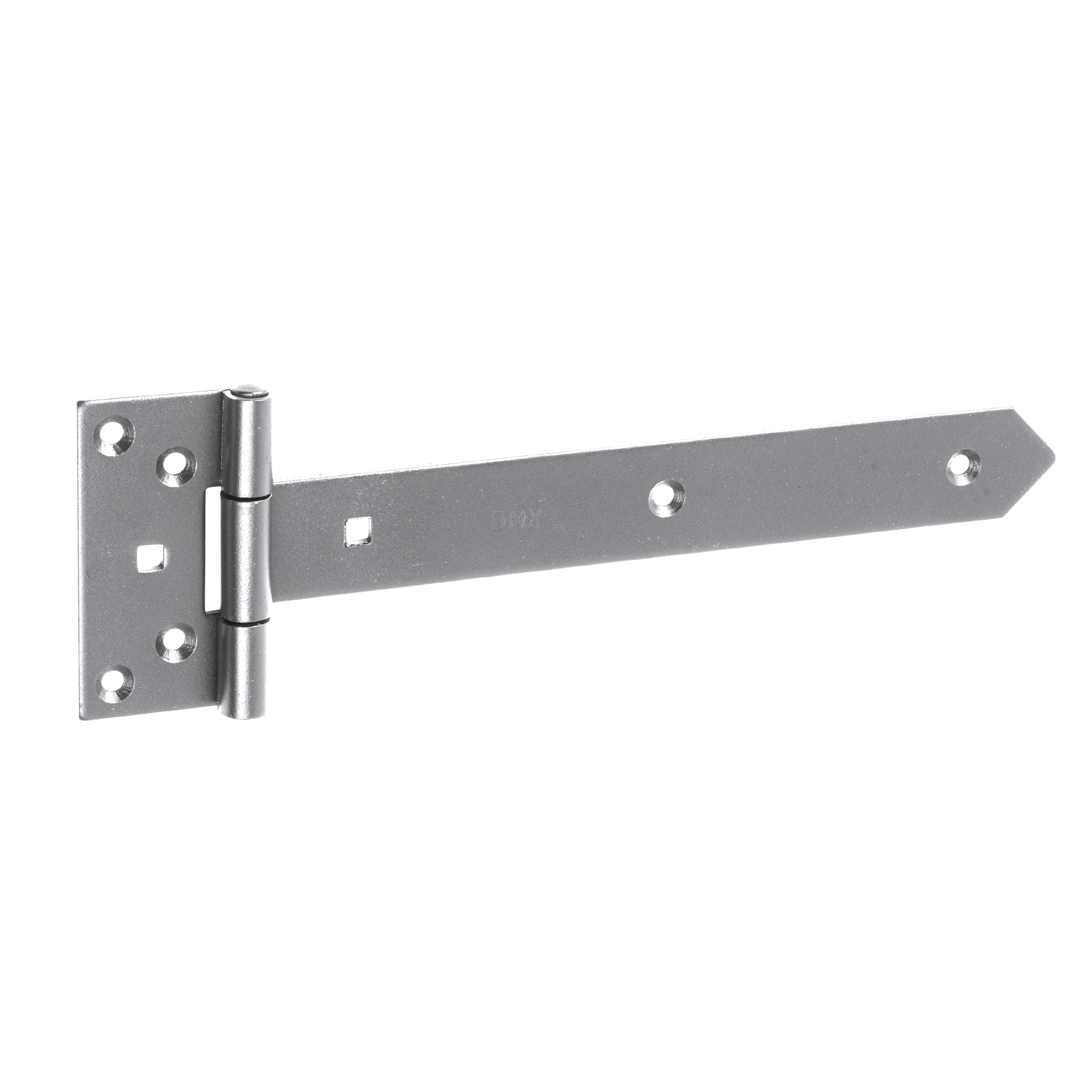 Zawias bramkowy do bramy furtki okiennic ZB 250, 250 mm, srebrny, 250x45x90x3,0 mm.