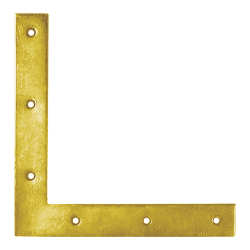 Narożnik okienny montażowy NA 2, 200x30 mm, 2, 5 mm, Złoty, 200x200x30x2,5 mm, Stal konstrukcyjna DC01, w zestawie elementów.