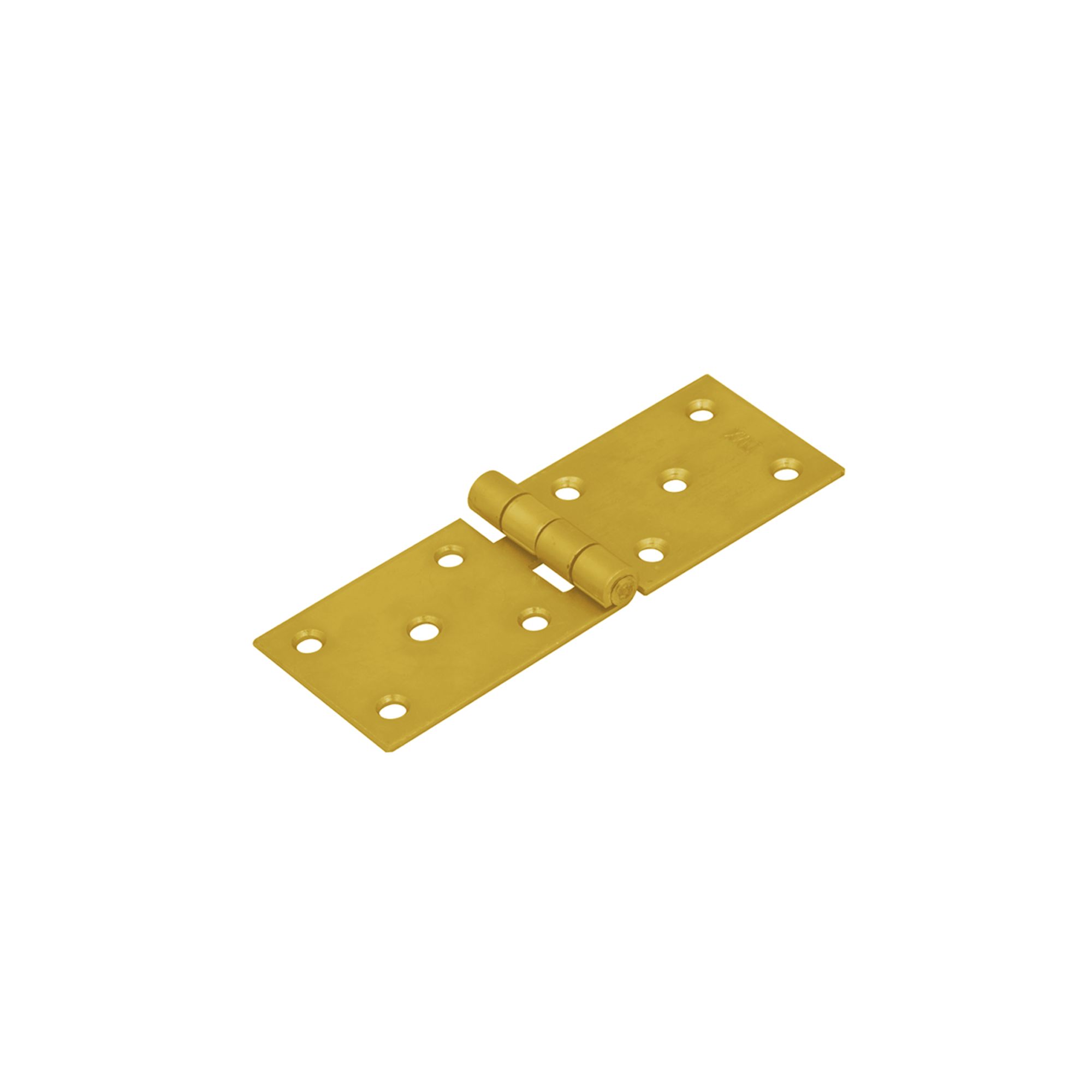 Zawias płaski budowlany splatany Z 150/55, 150 mm, Złoty, 55 mm, 150x55x2,5 mm.