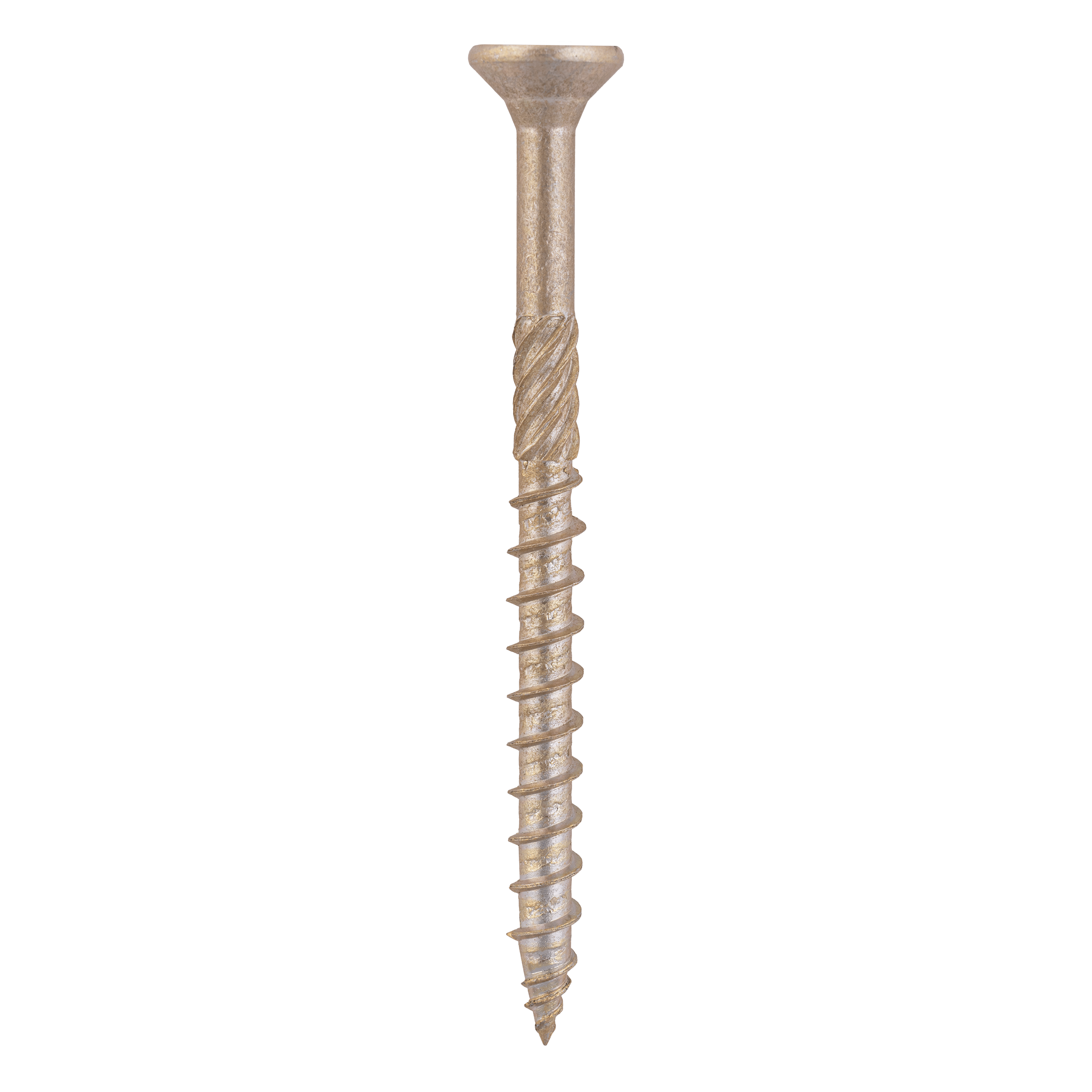 Wkręty ciesielskie do drewna stożkowe TORX - CS | 8 x 100 mm | Złoty | 100 szt Wkręty ciesielskie do drewna stożkowe TORX CS, 8x100 mm, Złoty, 100 szt., 8x100 mm.