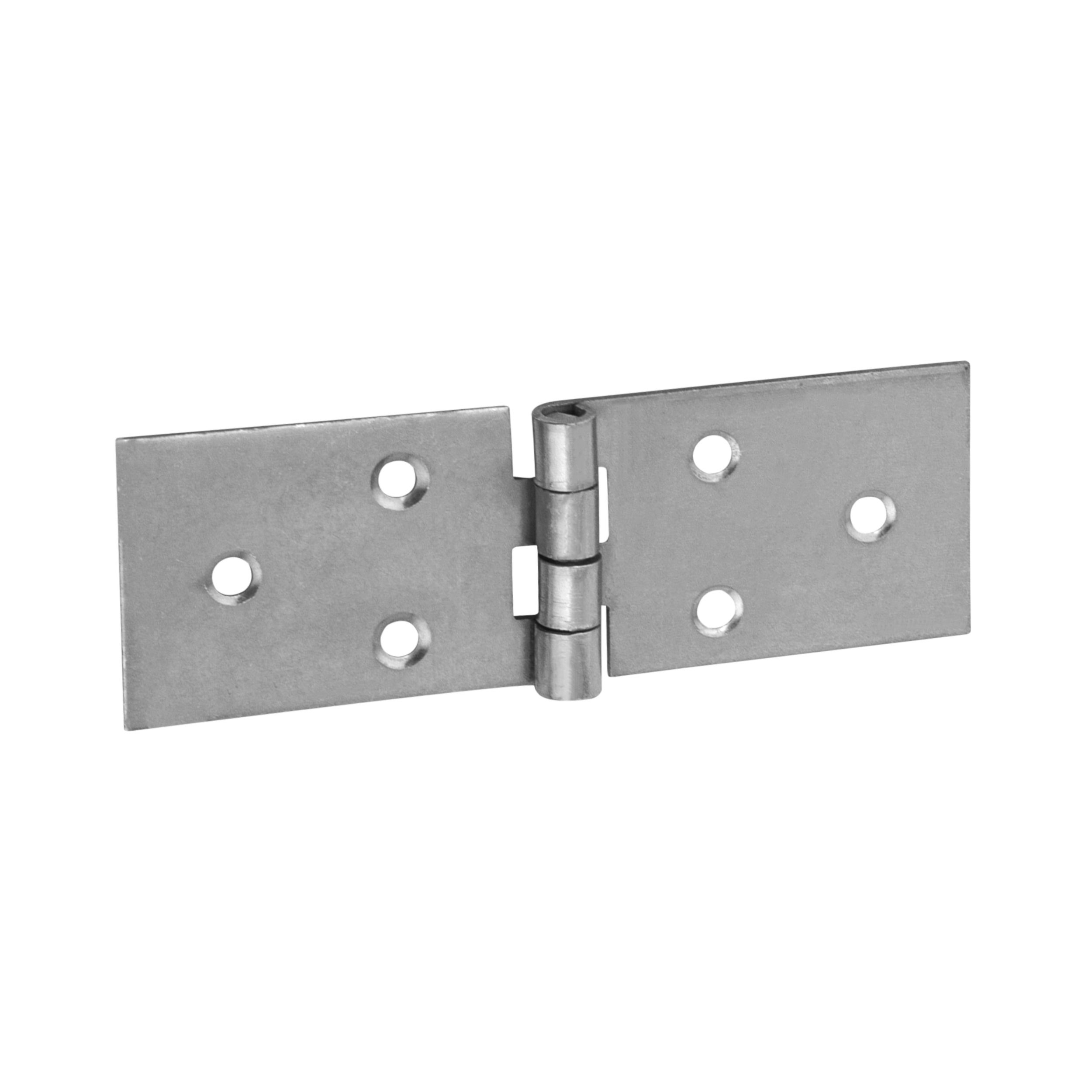 Zawias płaski budowlany splatany Z 100/35, 100 mm, srebrny, 35 mm, 100x35x1,5 mm.