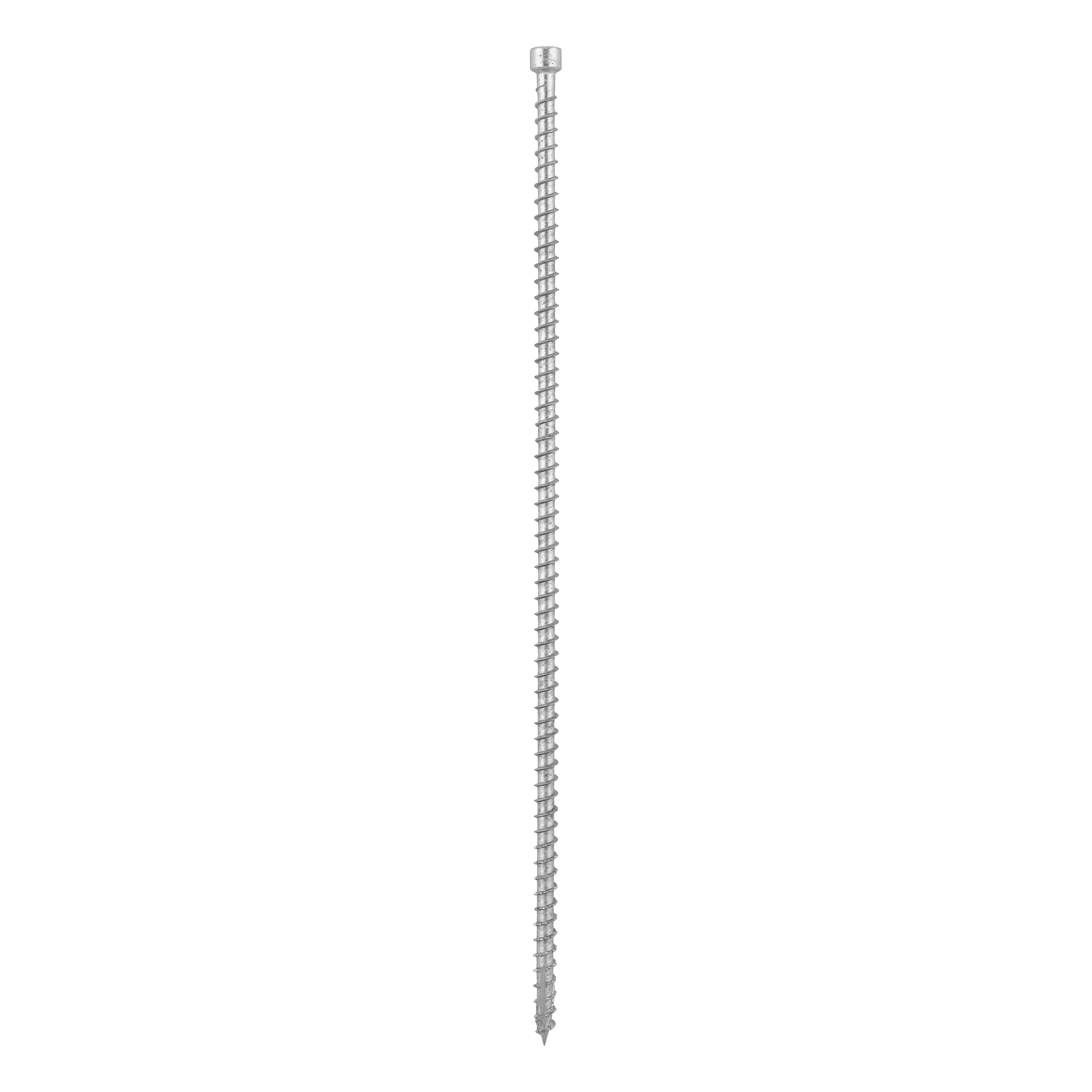 Wkręty z pełnym gwintem konstrukcyjne z łbem walcowym TORX CPW, 6x240 mm, srebrny, 100 szt., 6x240 mm, Hartowana stal węglowa.