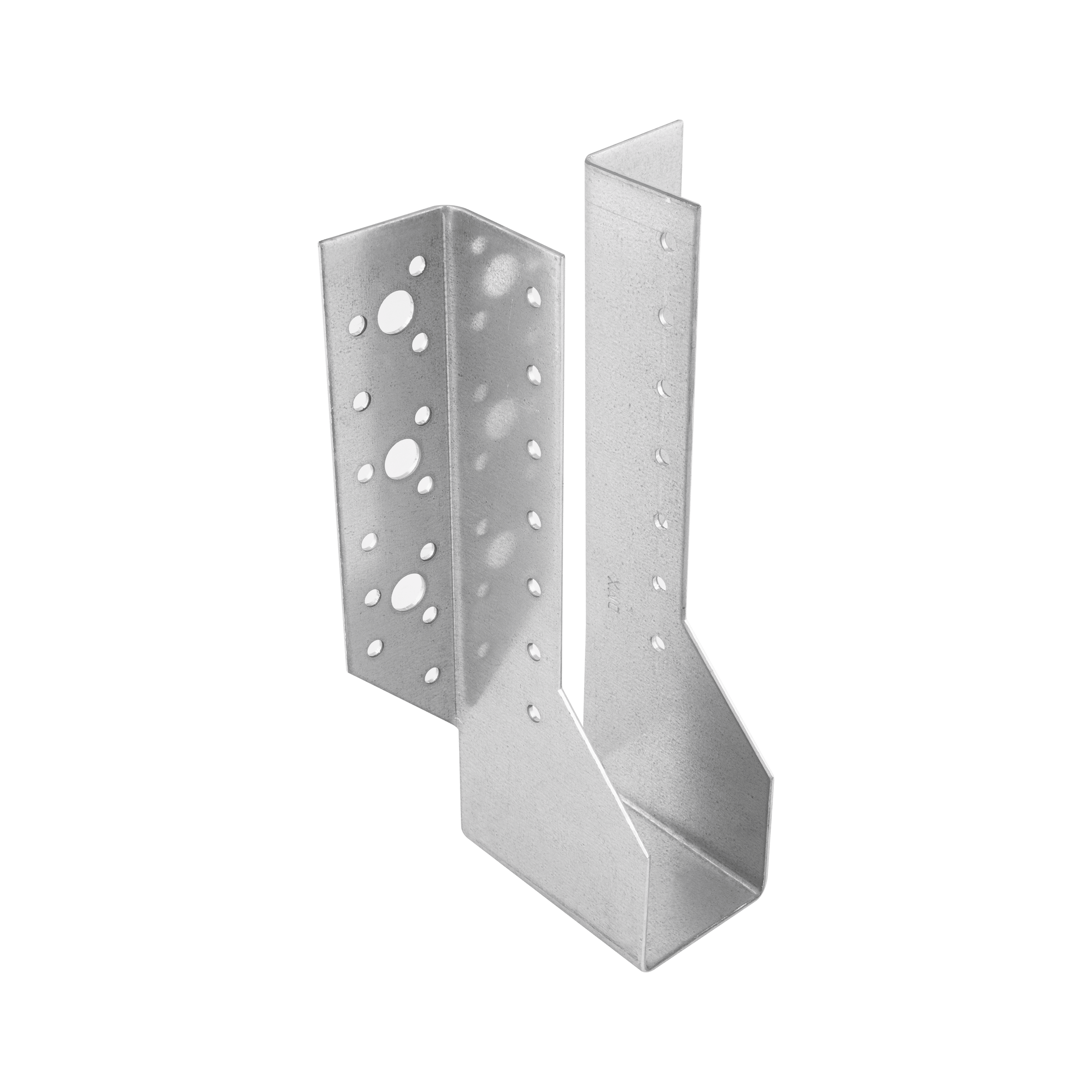 Wieszak belki uchwyt belki drewnianej WB 51, 45x197x75 mm, srebrny, 45x197x75x2,0 mm, Stal konstrukcyjna DX51D.
