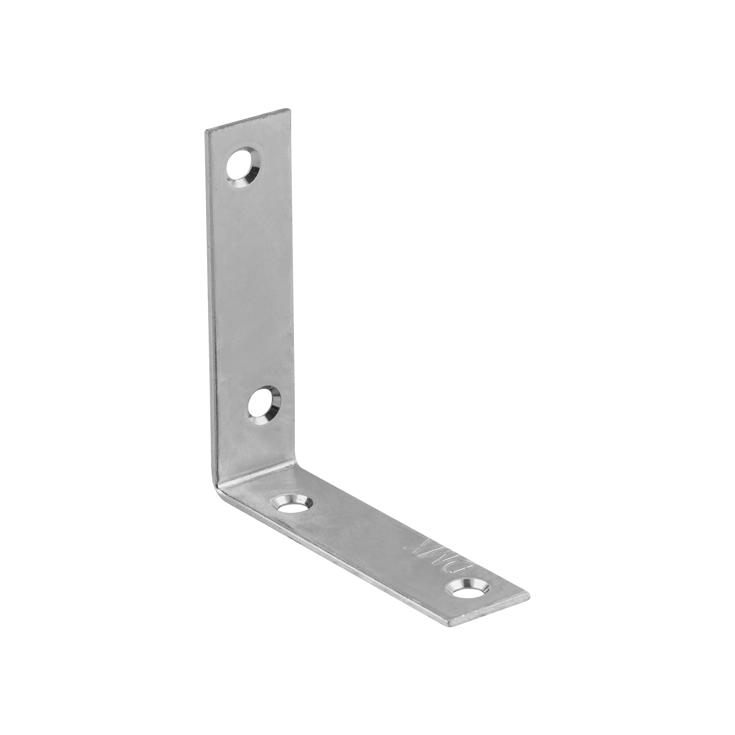 Kątownik meblowy stolarski wąski KW 60, 60x60x15 mm, 50 szt., 60x60x15x1,5 mm, Stal konstrukcyjna DC01, srebrny, w zestawie elementów.