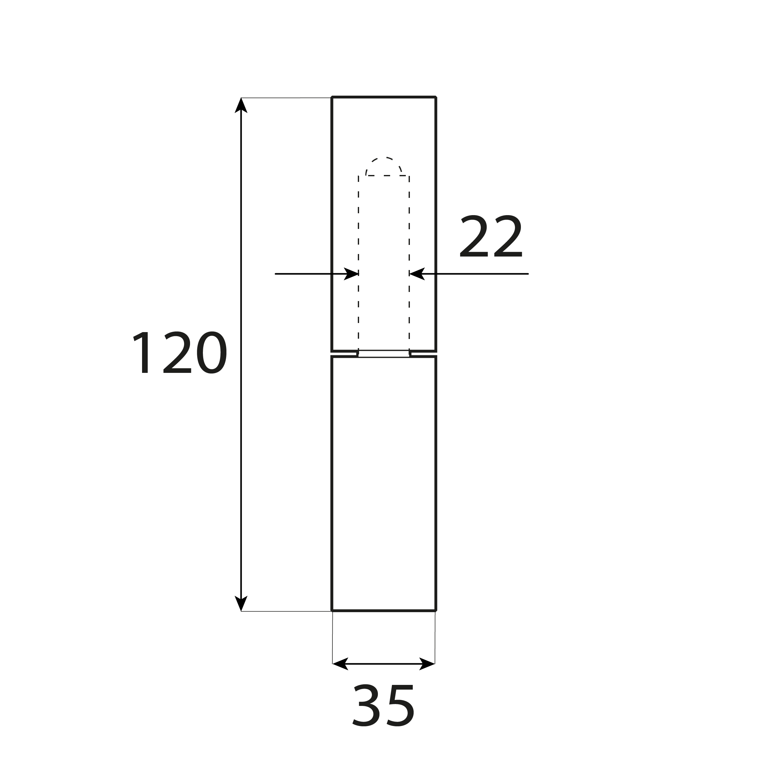 Zawias toczony z kulką do spawania do bramy furtki - ZTK 35 | Stal | 130 mm Zawias toczony z kulką do spawania do bramy furtki ZTK 35, Stal, 130 mm, 35x130 mm 2.