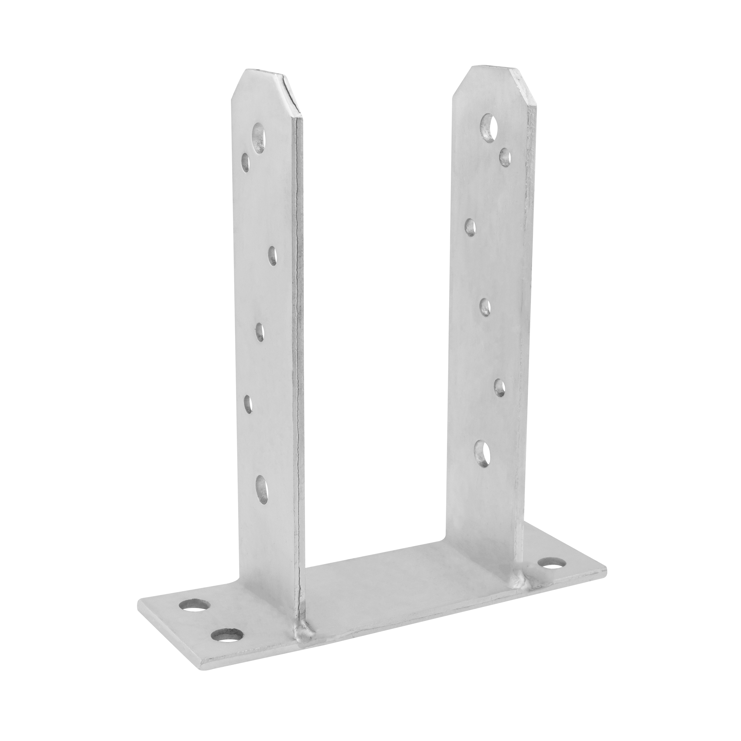 Podstawa słupa kotwa do betonu muru typu U - PST | 90 x 200 mm Podstawa słupa kotwa do betonu muru typu U PST, 90x200 mm, 91x200x50x5,0 mm, w zestawie elementów.