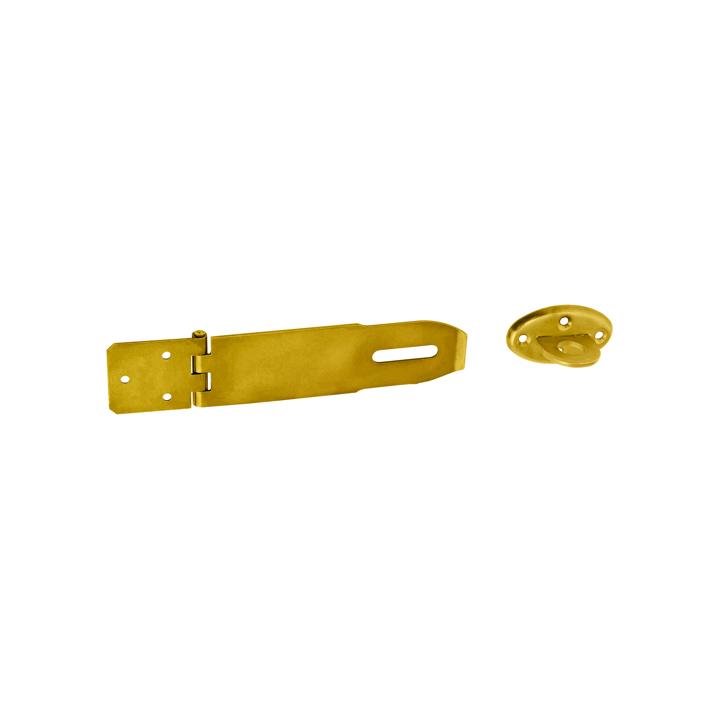 Zawias z zamknięciem kryty - ZZK | Złoty | 50 mm