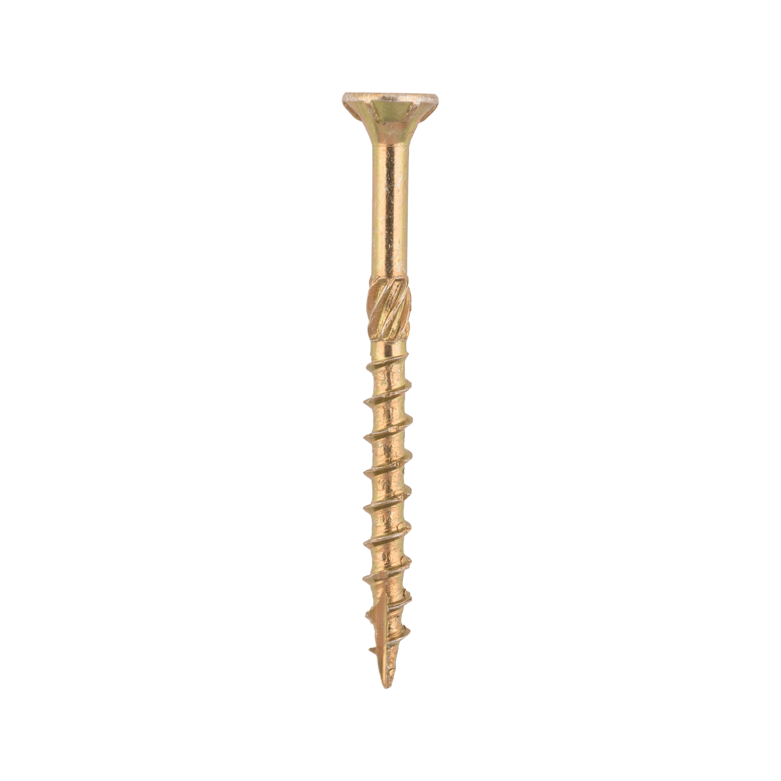 Wkręty ciesielskie do drewna stożkowe TORX - CS | 3 x 35 mm | Złoty | 500 szt Wkręty ciesielskie do drewna stożkowe TORX CS, 3x35 mm, Złoty, 500 szt., 3x35 mm, ujęcie 1.