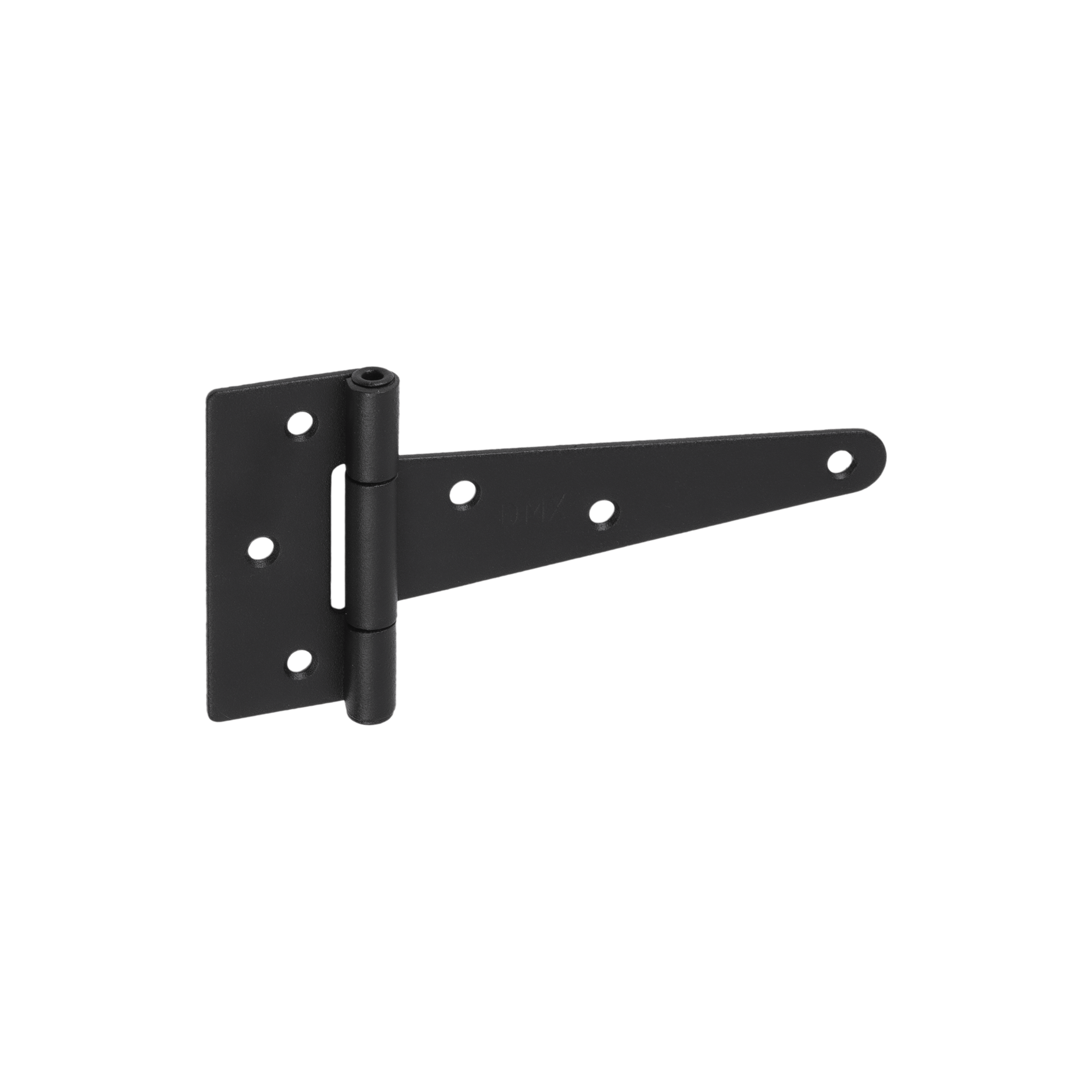 Zawias trójkątny do bramy furtki okiennic ZT 100, 100 mm, czarny, 100x30x65x2,0 mm, Stal konstrukcyjna DC01.
