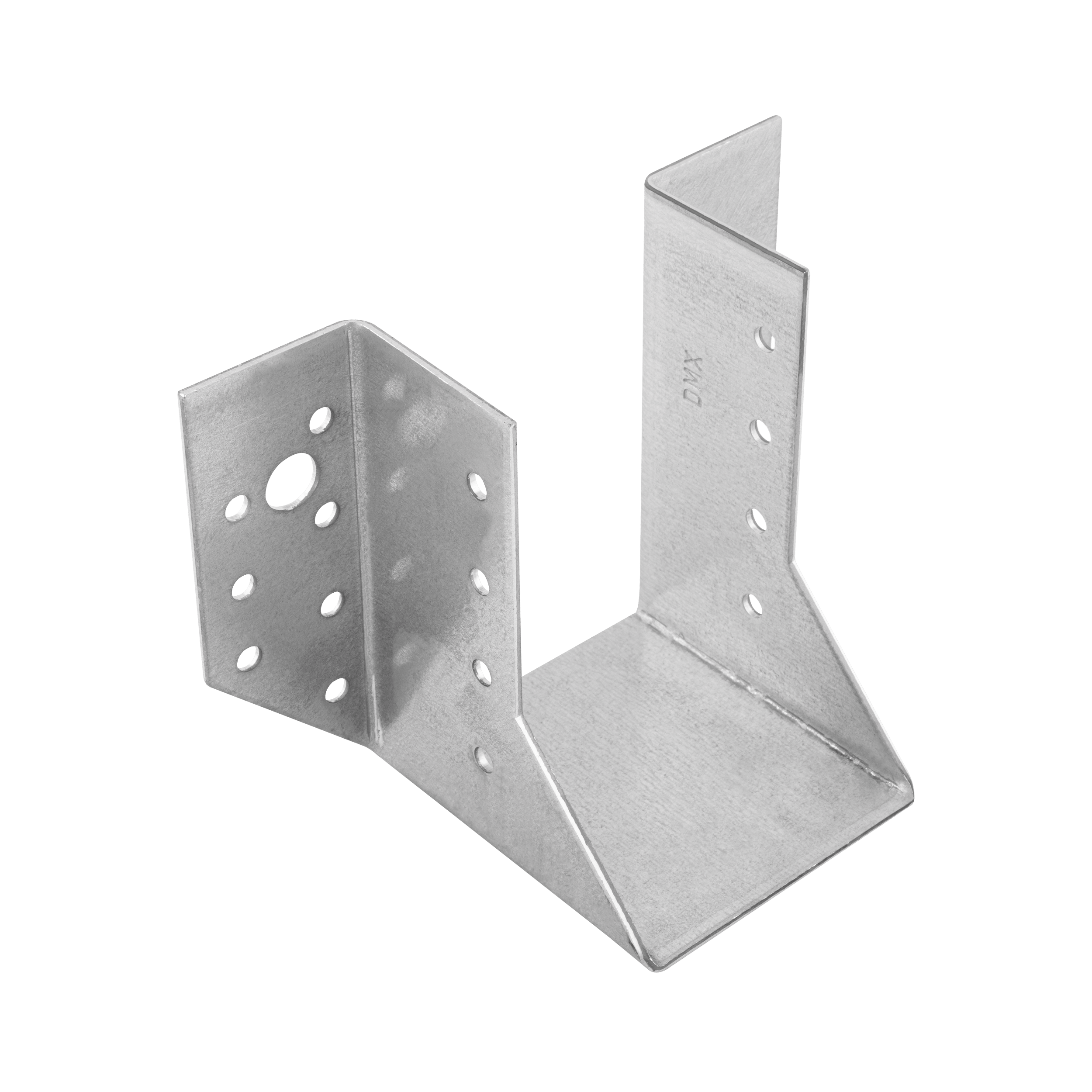 Wieszak belki uchwyt belki drewnianej - WB 19 | 64x98x75 mm | Srebrny