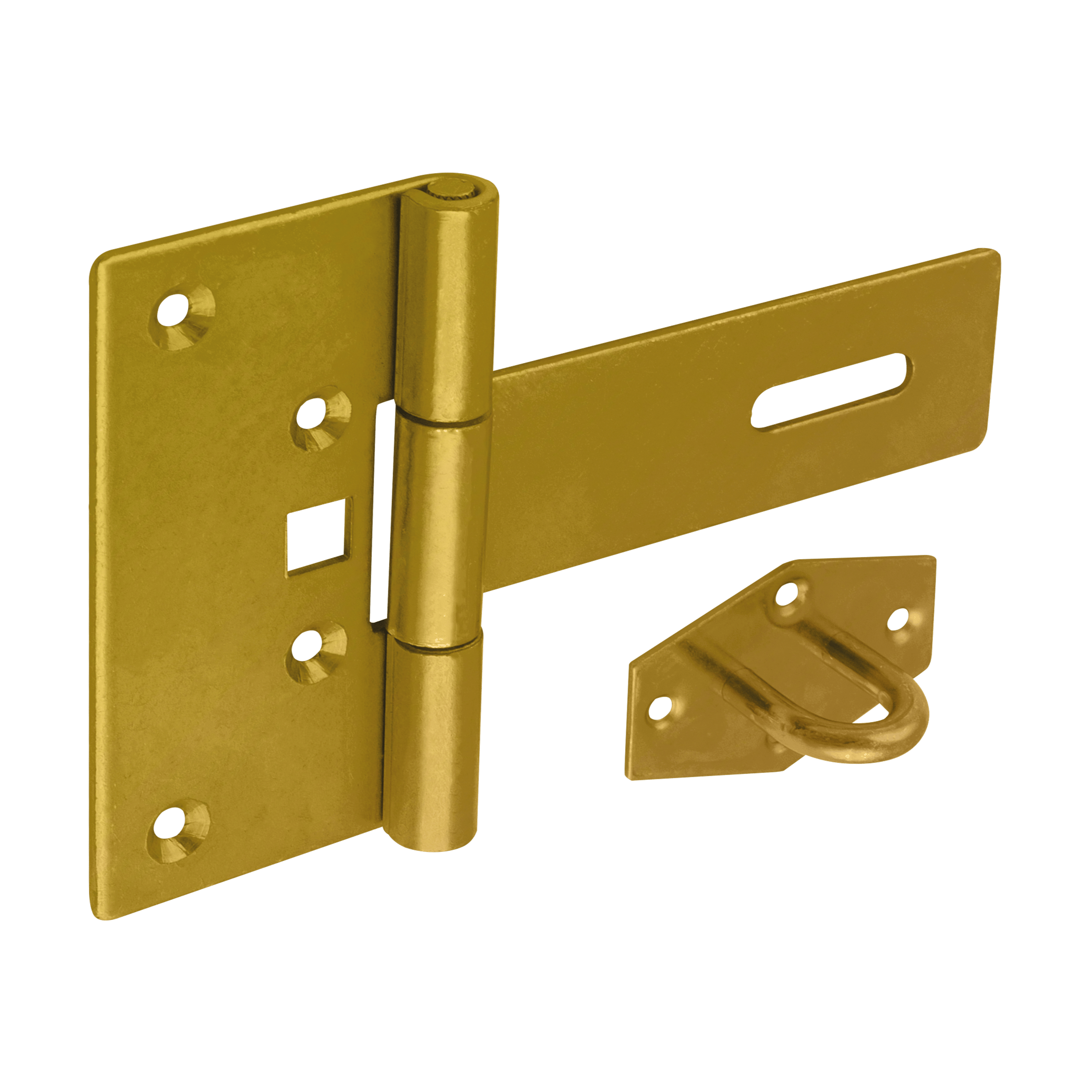 Zawias z zamknięciem bramkowy - ZZBR  | Złoty | 100 mm
