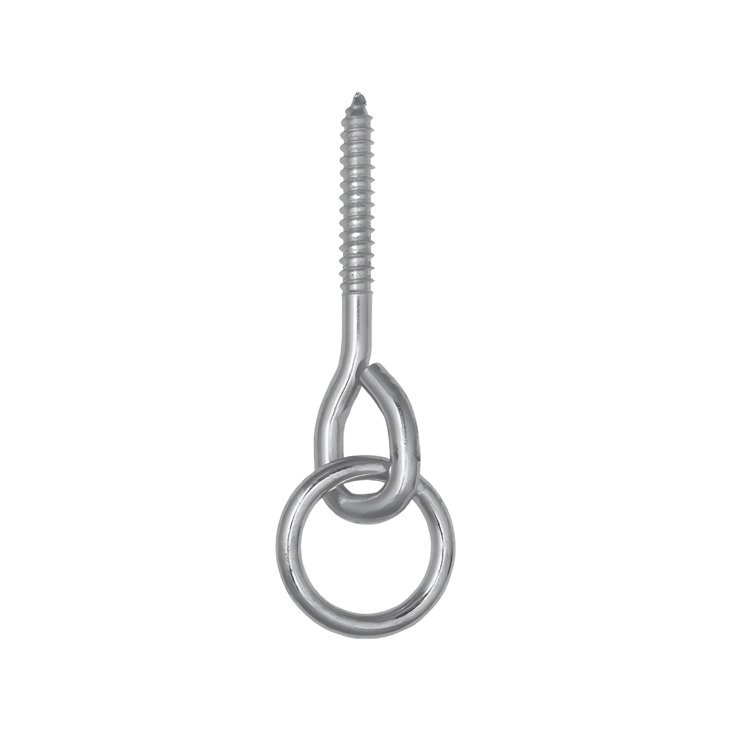 Hak wkręcany do drewna zawiecie do huśtwki kwiatów stalowy - MHUW 100 x 12 mm