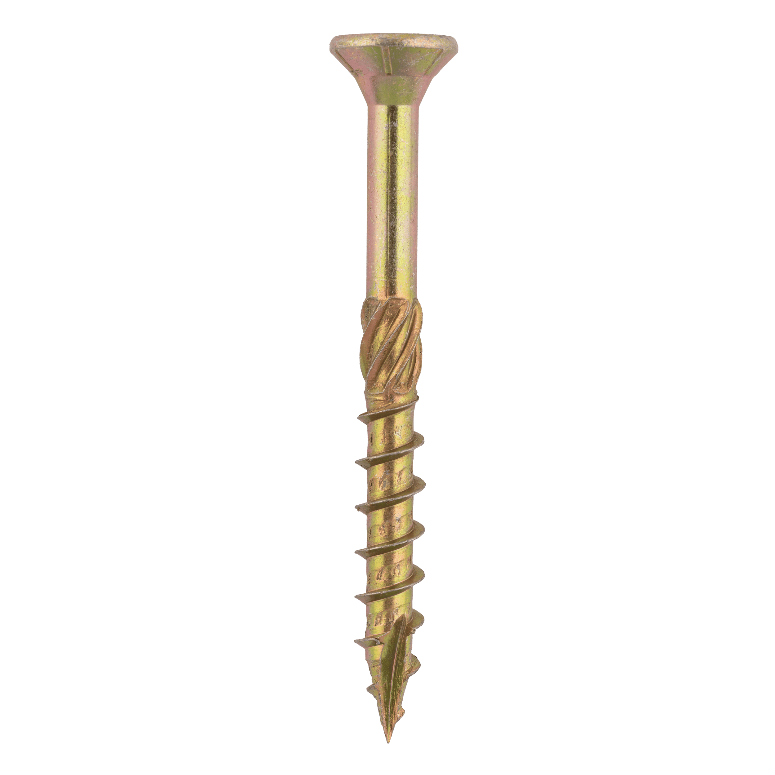 Wkręty ciesielskie do drewna stożkowe TORX - CS | 8 x 80 mm | Złoty | 100 szt Wkręty ciesielskie do drewna stożkowe TORX CS, 8x80 mm, Złoty, 100 szt., 8x80 mm.