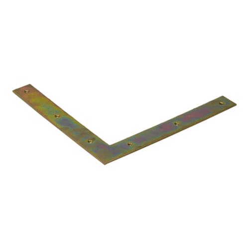 Narożnik okienny montażowy NA 4, 300x40 mm, 4 mm, Złoty, 300x300x40x4,0 mm, Stal konstrukcyjna DC01, w zestawie elementów.